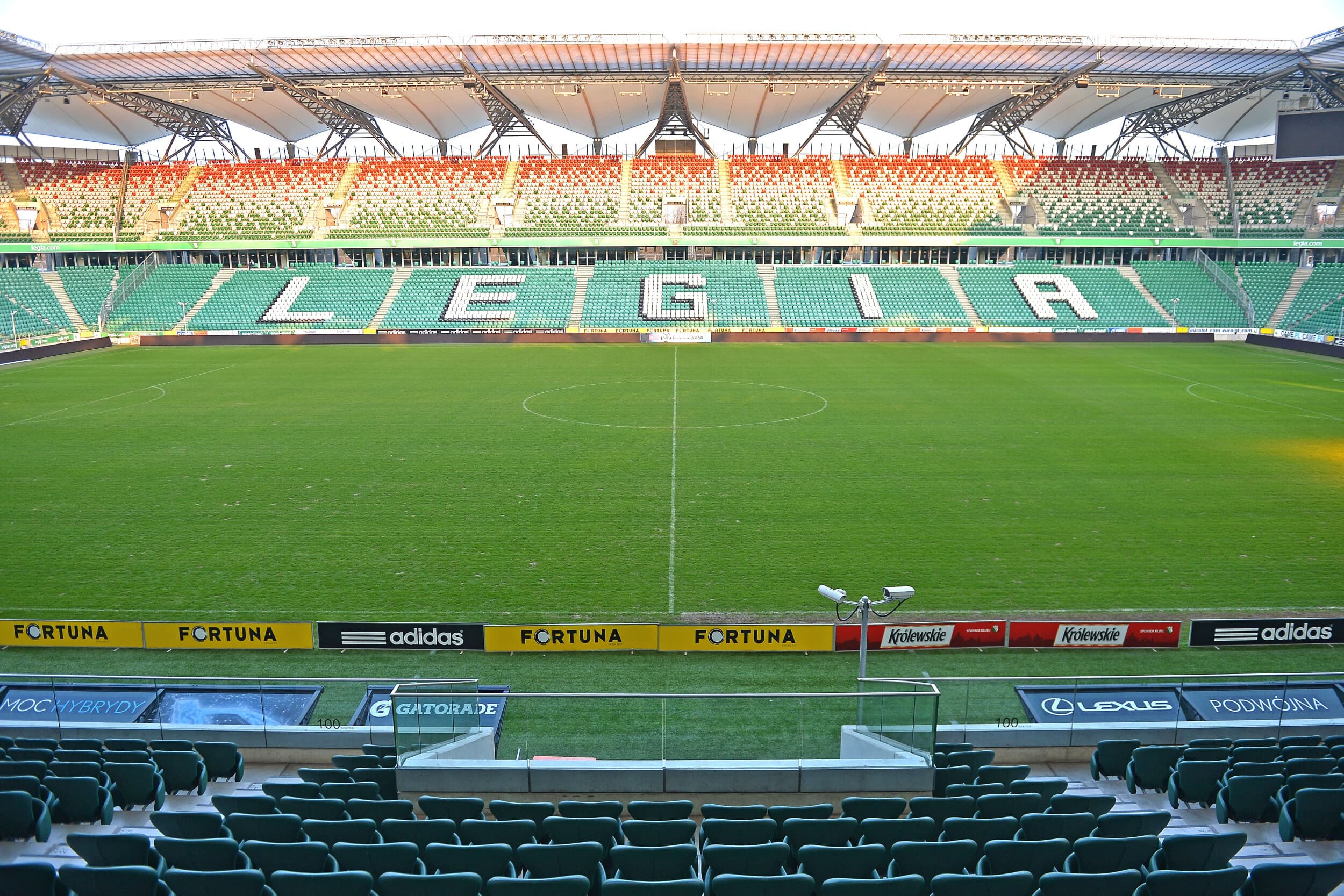 Zwiedzanie Stadionu Legii Warszawa dla Dwojga 