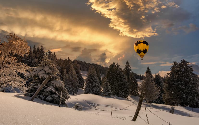 Niezapomniany Lot Balonem u Podnóża Tatr