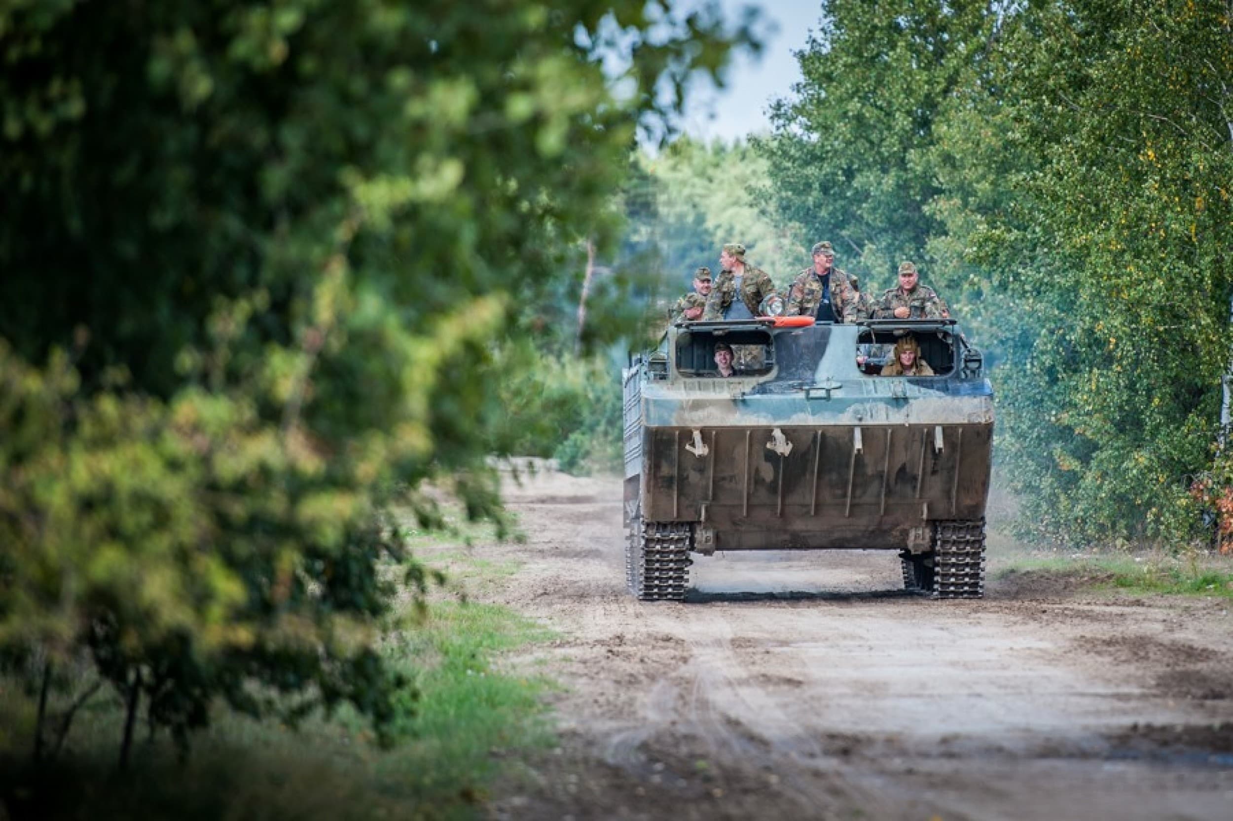 Poprowadź Wojskową Amfibię Gąsienicową PTS-M | Borne Sulinowo