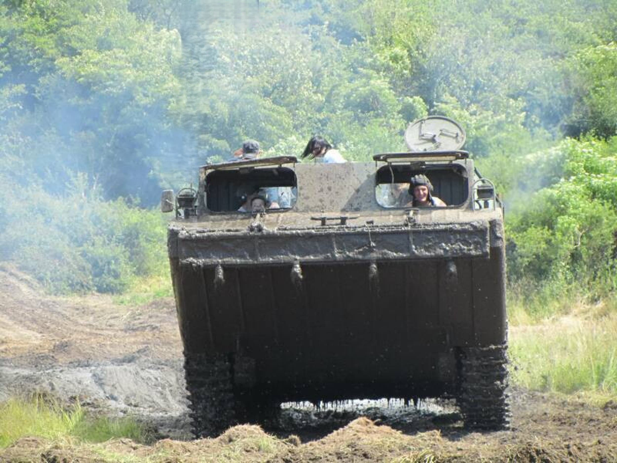 Poprowadź Wojskową Amfibię Gąsienicową PTS-M | Borne Sulinowo