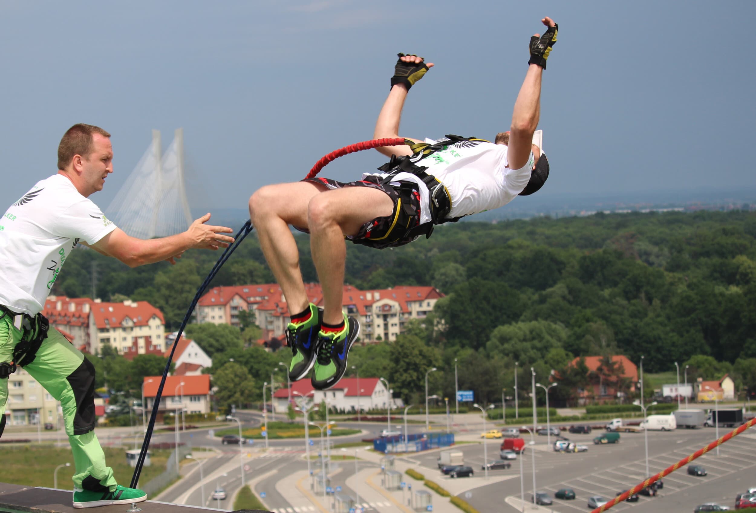 Dream Jump- Skok na Linie z Dachu Stadionu Wrocław