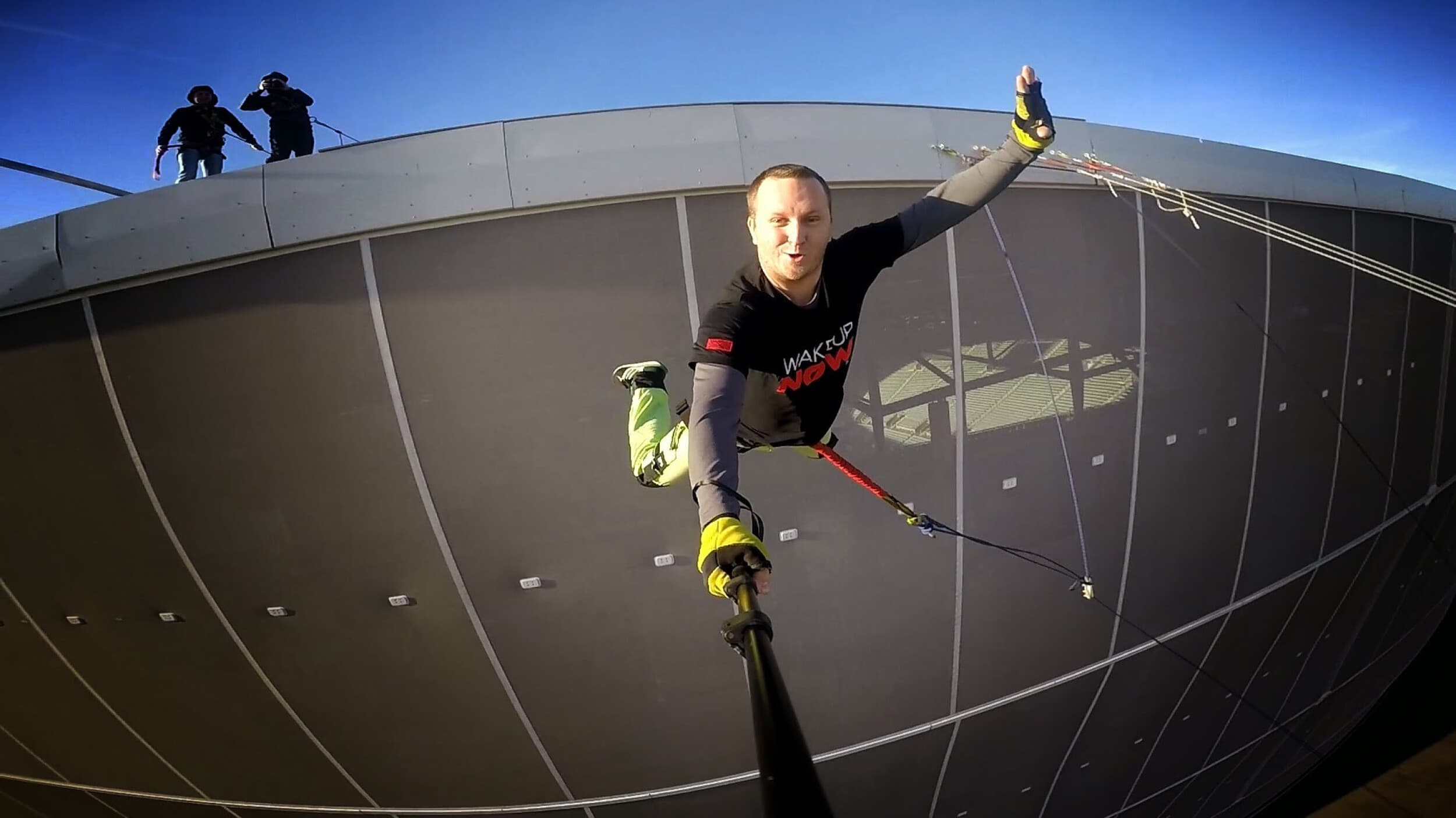 Dream Jump- Skok na Linie z Dachu Stadionu Wrocław