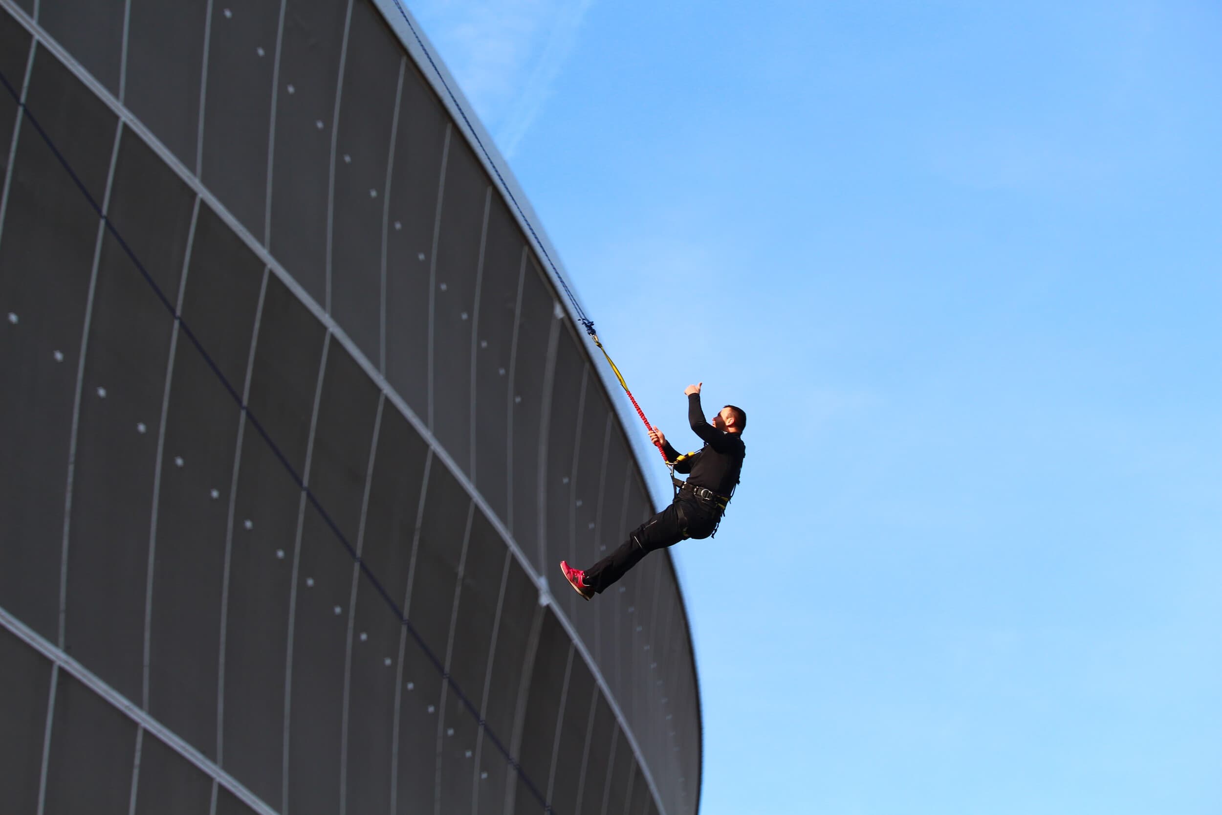 Dream Jump- Skok na Linie z Dachu Stadionu Wrocław