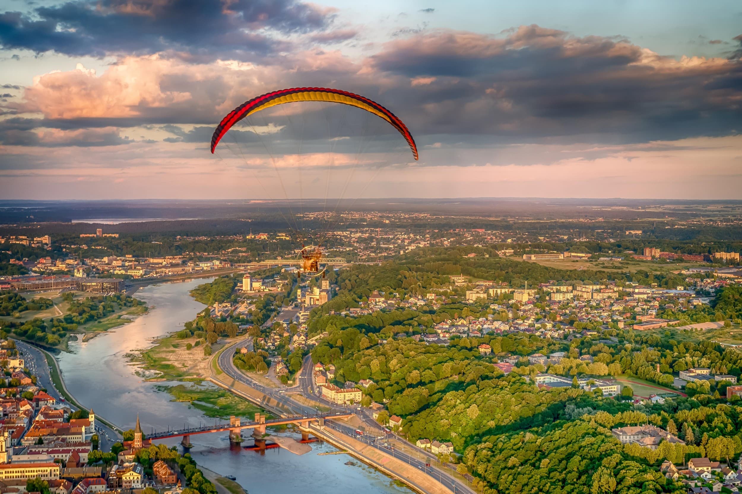 Lot Paralotnią | Wiele Lokalizacji | Wyjątkowy Prezent