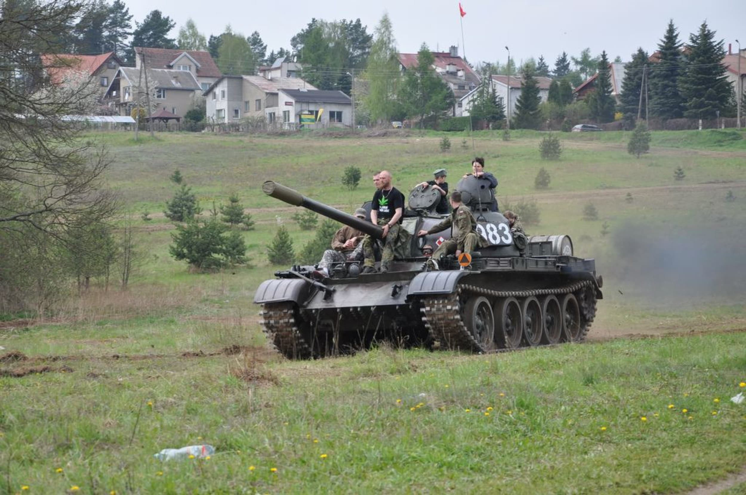 Poprowadź Czołg T-55 | Mrągowo | Olsztyn (okolice)