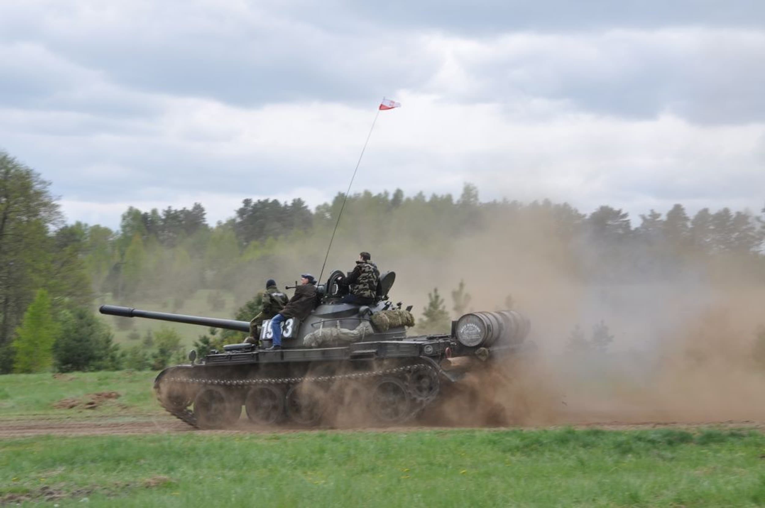 Poprowadź Czołg T-55 | Mrągowo | Olsztyn (okolice)
