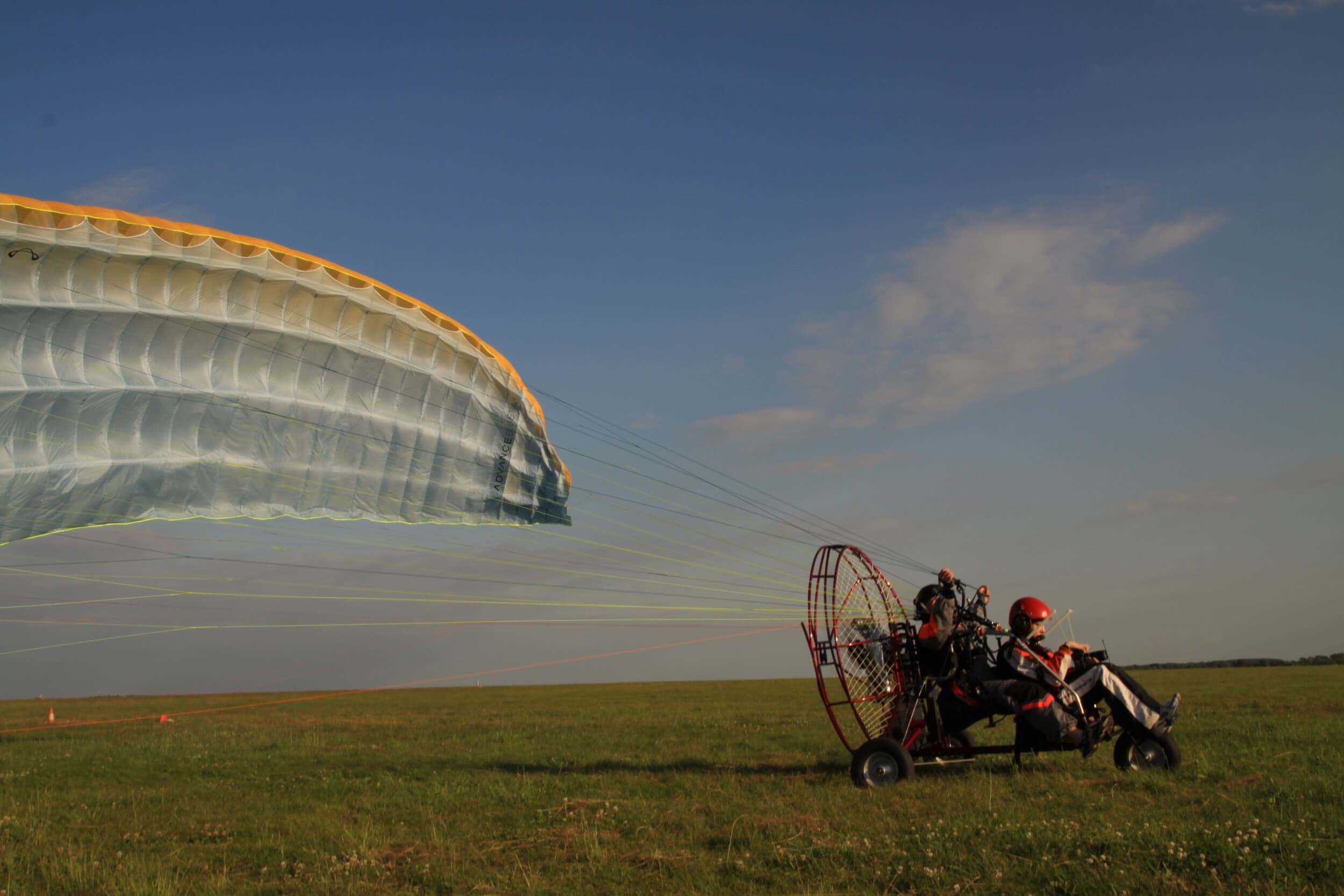 Lot Motoparalotnią | Gocław | Kalonka
