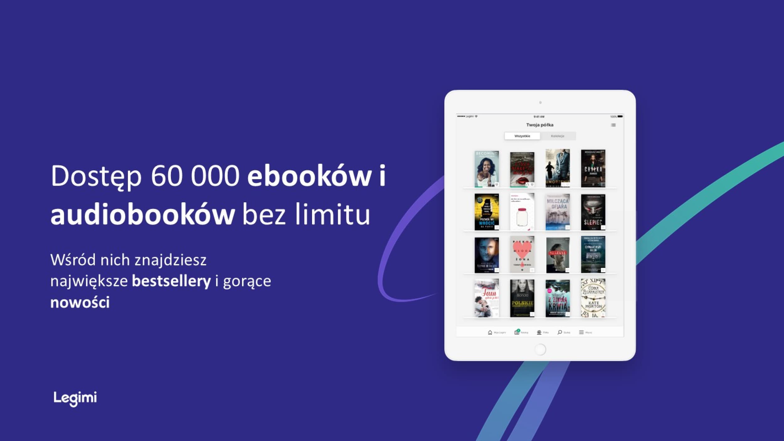 Biblioteka Legimi (Ebooki i Audiobooki) - 6 Miesięcy | Online