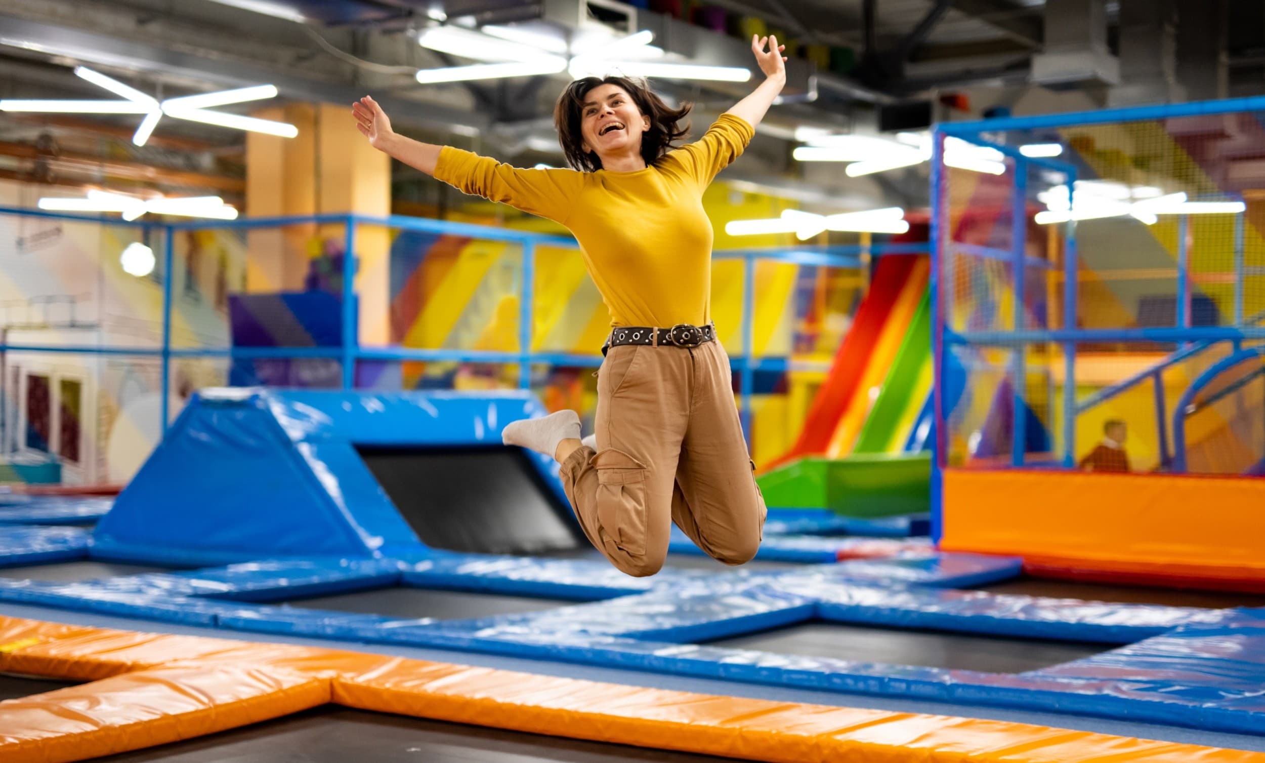 Szalona Zabawa w Parku Trampolin dla Dwojga | Wiele Lokalizacji | Wyjątkowy Prezent