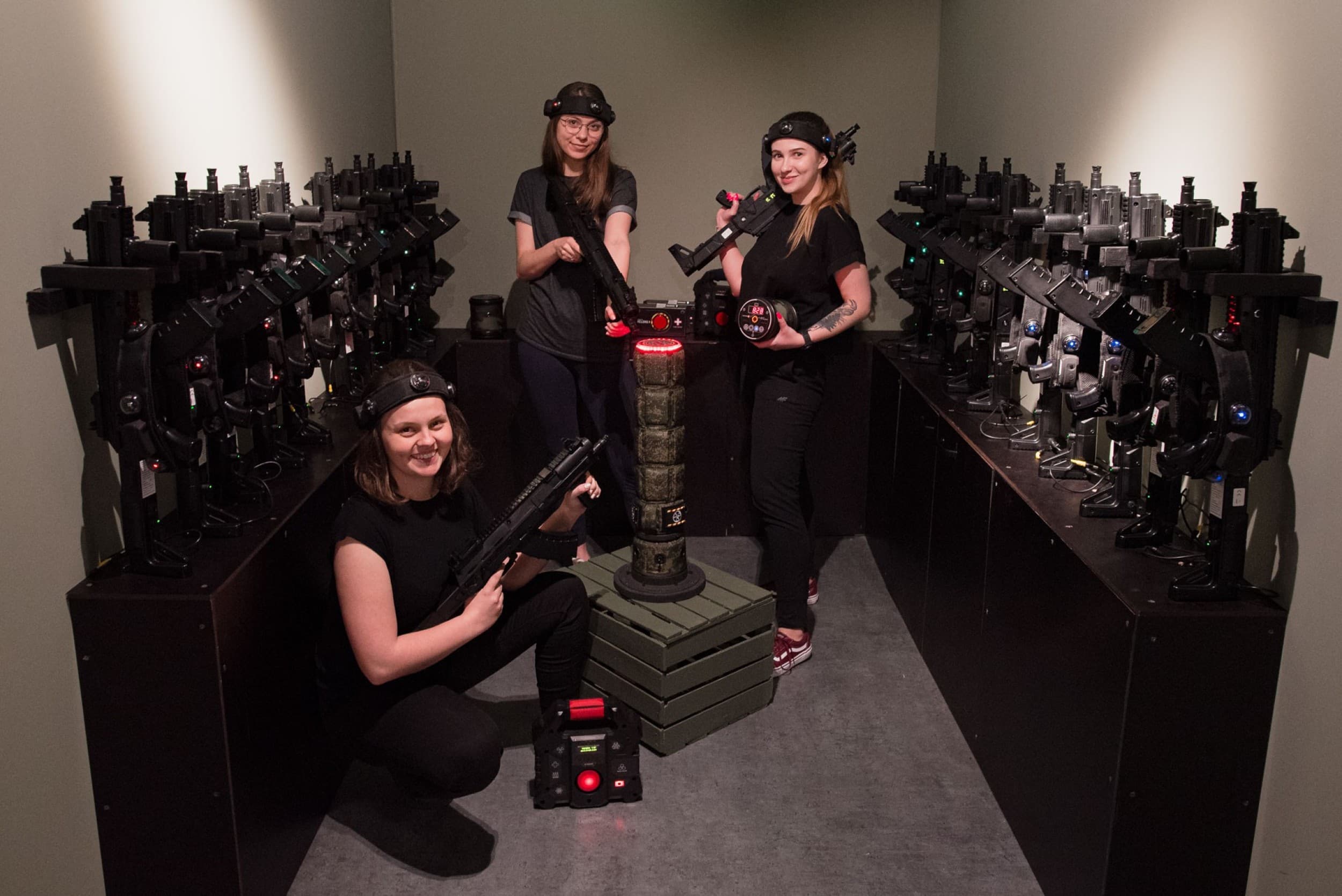 Paintball Laserowy dla Czterech Osób | 60 minut |  Białystok