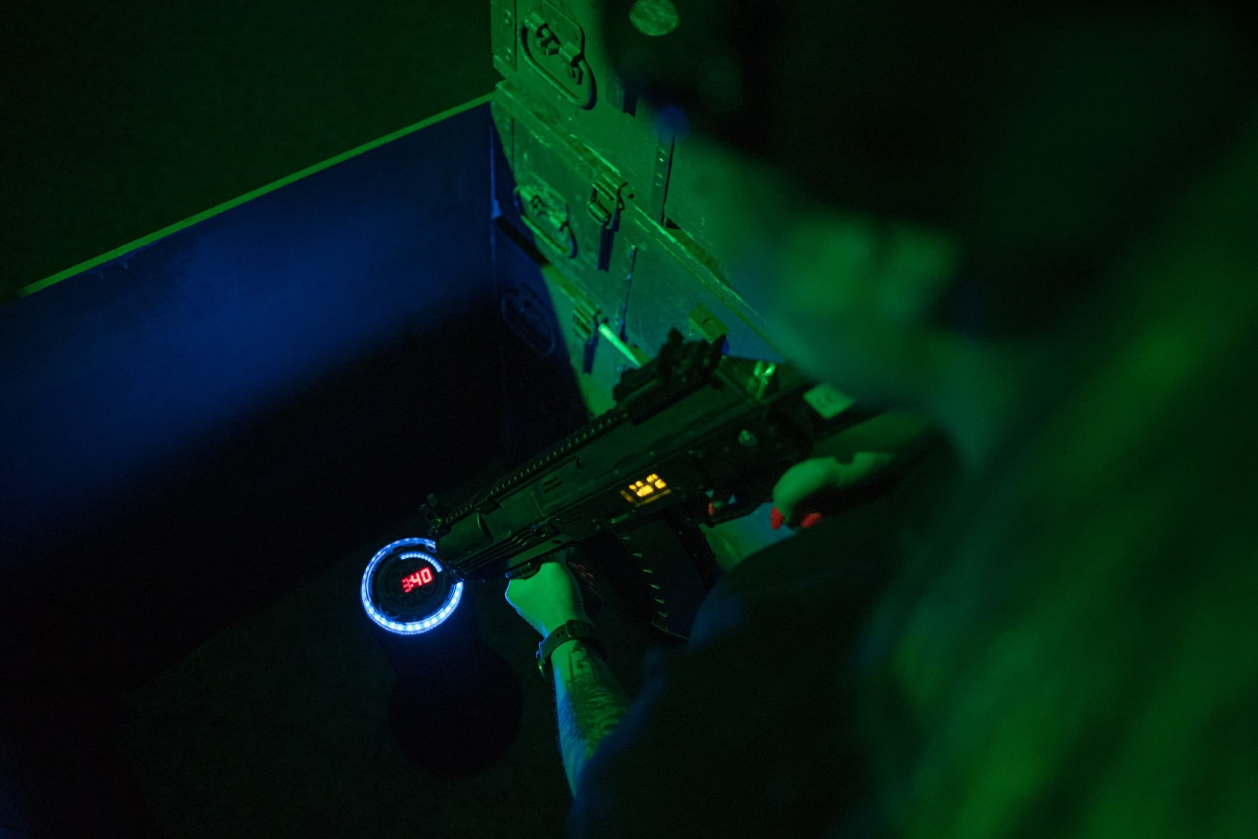 Paintball Laserowy dla Czterech Osób | 90 minut |  Białystok