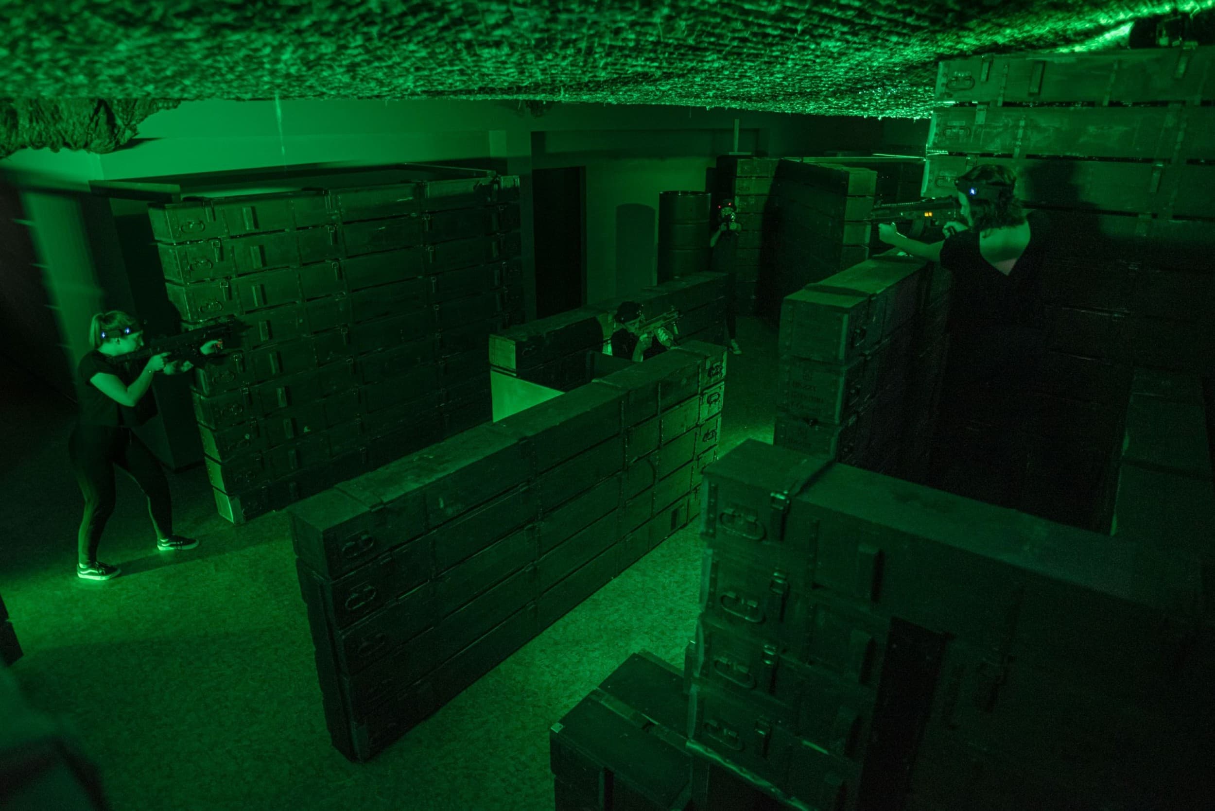 Paintball Laserowy dla Czterech Osób | 90 minut |  Białystok