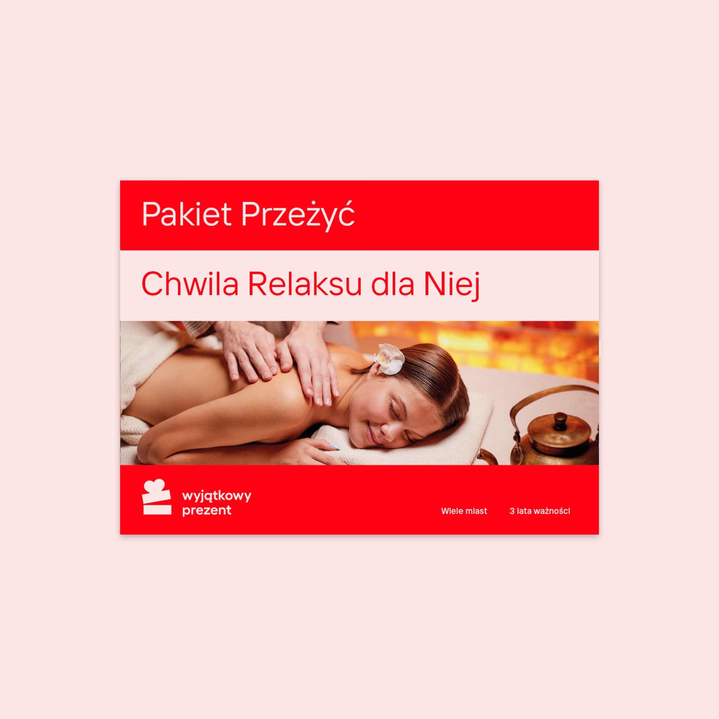 Pakiet Przeżyć "Chwila Relaksu dla Niej"
