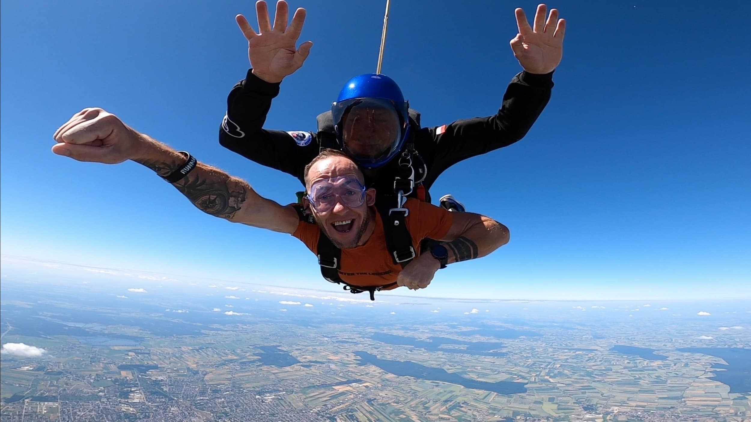 Skok ze Spadochronem z Filmowaniem Selfie | Ostrów Wielkopolski