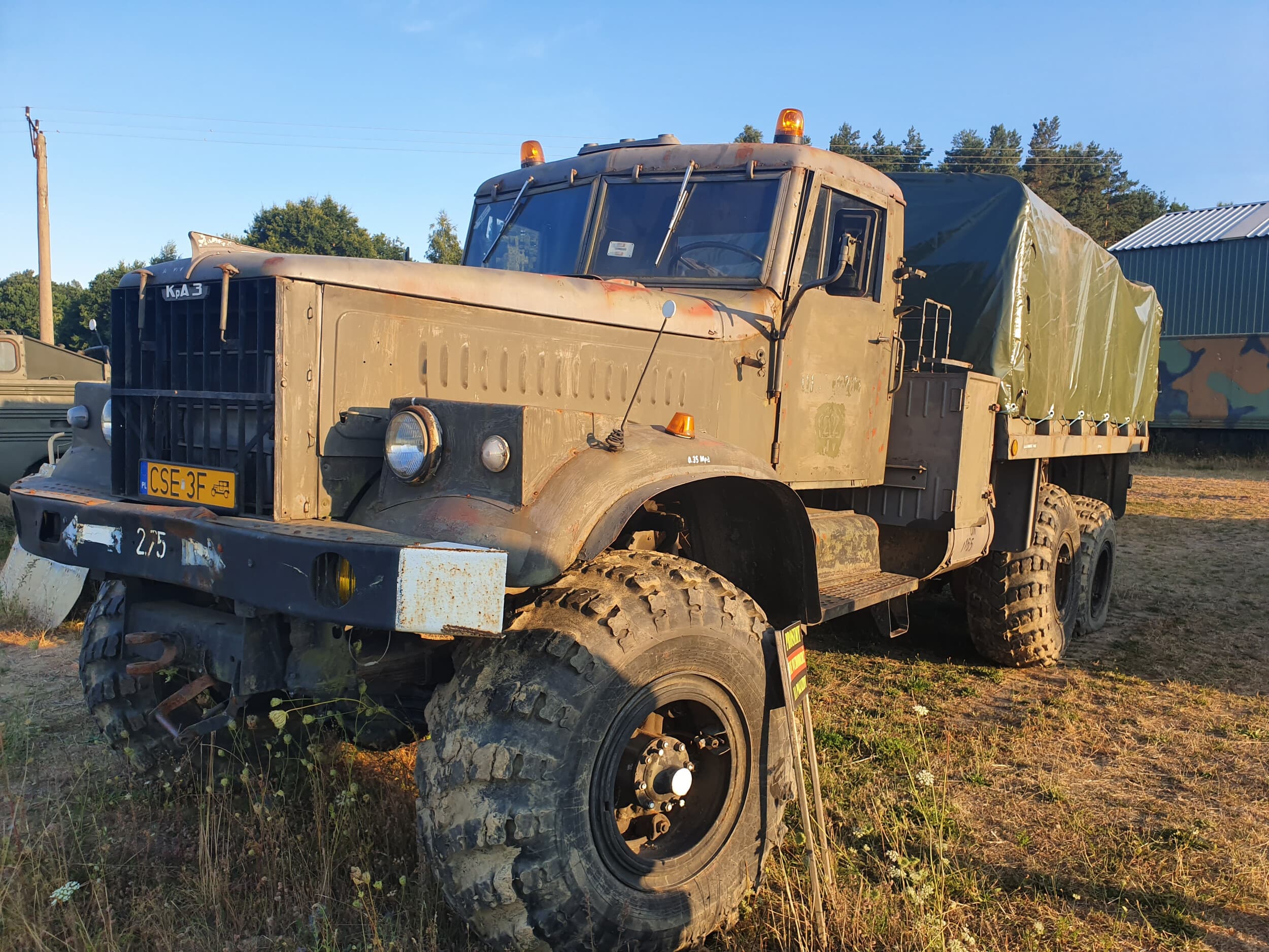 Jazda Wojskową Ciężarówką KrAZ | Koszalin (okolice) | Wyjątkowy Prezent