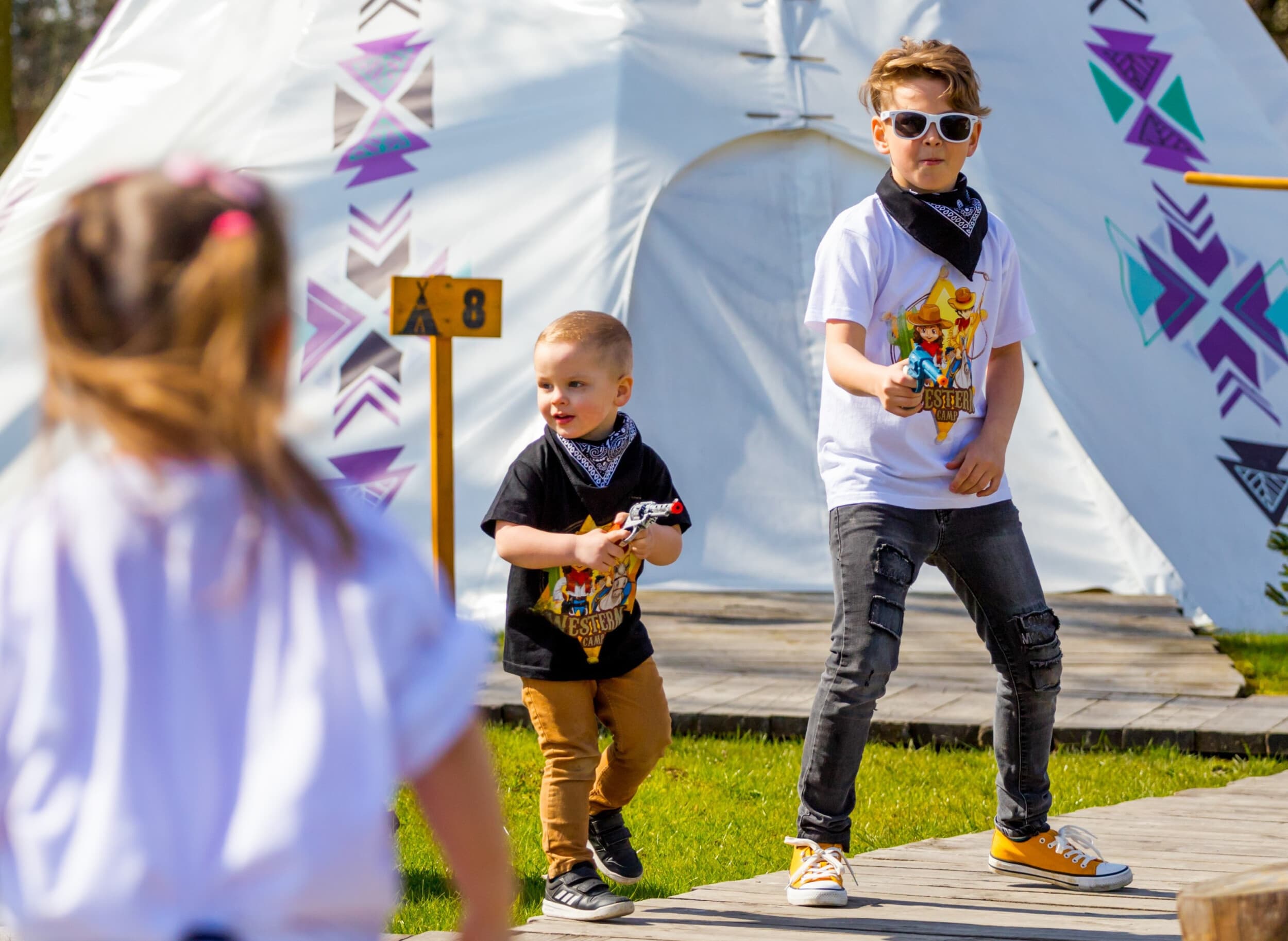 Noc w Tipi na "Dzikim Zachodzie" dla Rodziny | Zator