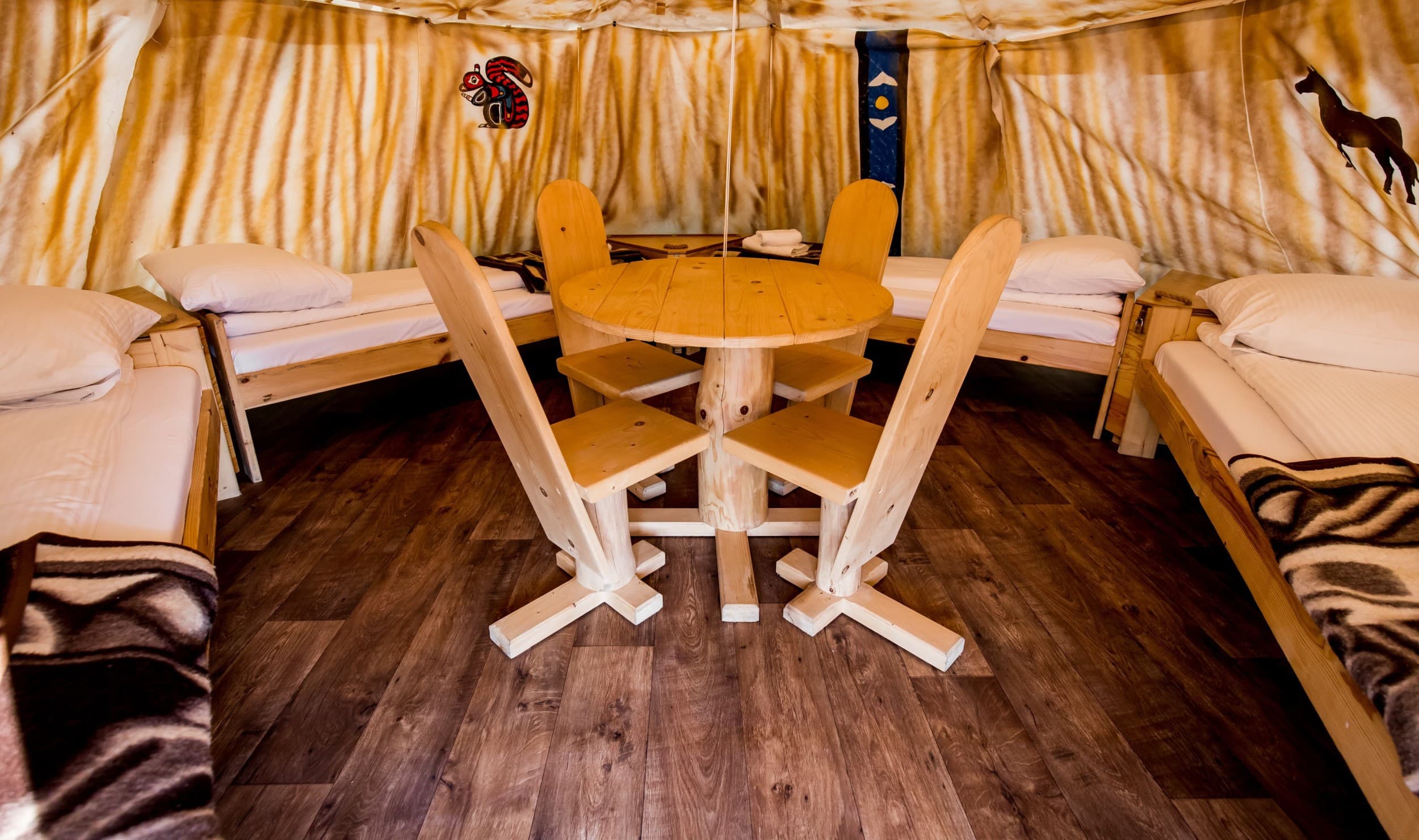 Weekend w Tipi na "Dzikim Zachodzie" (2 Noce, 1-4 Osóyb) | Zator | Wyjątkowy Prezent