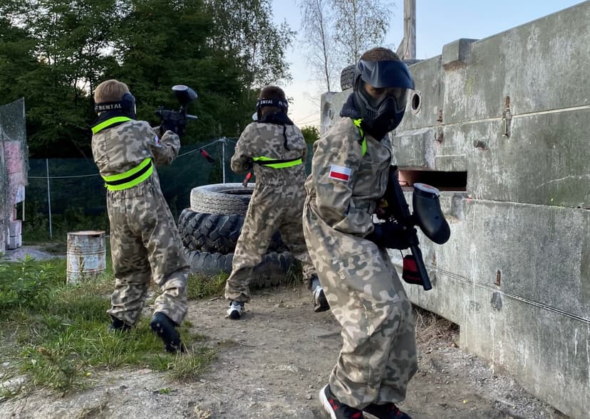 Poznaj Paintball dla Przyjaciół (4 osoby) | Kraków