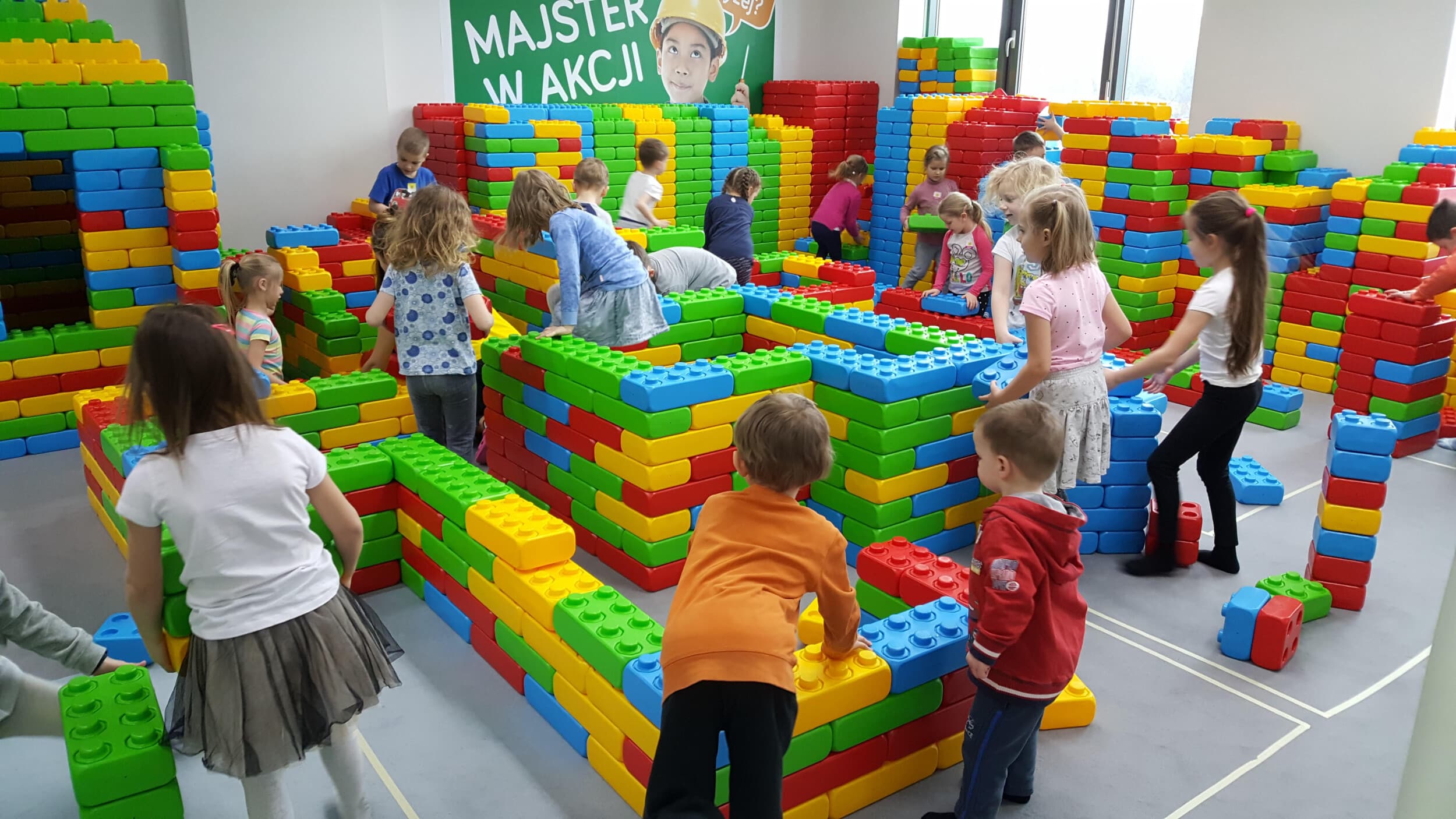 Całodzienna Przygoda w Centrum Edukacji i Zabawy "Klockowania" (1+1) | Gdańsk
