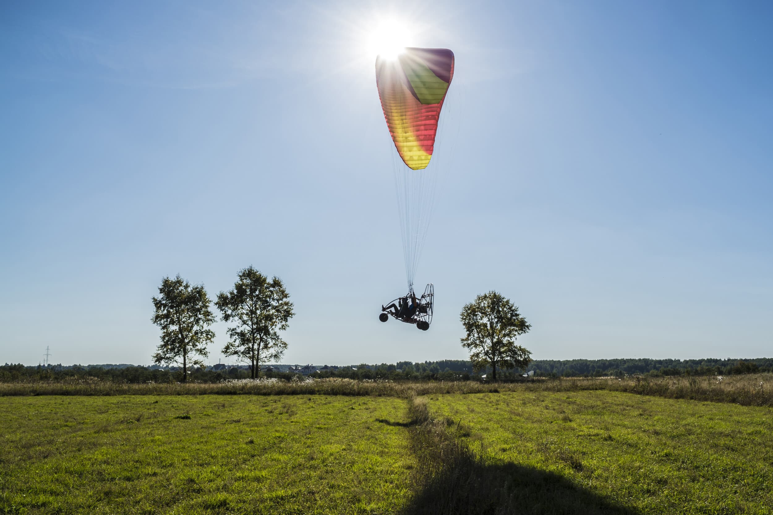 Lot Motoparalotnią z Filmowaniem (10 minut) | Zielona-Góra (okolice) | Wyjątkowy Prezent