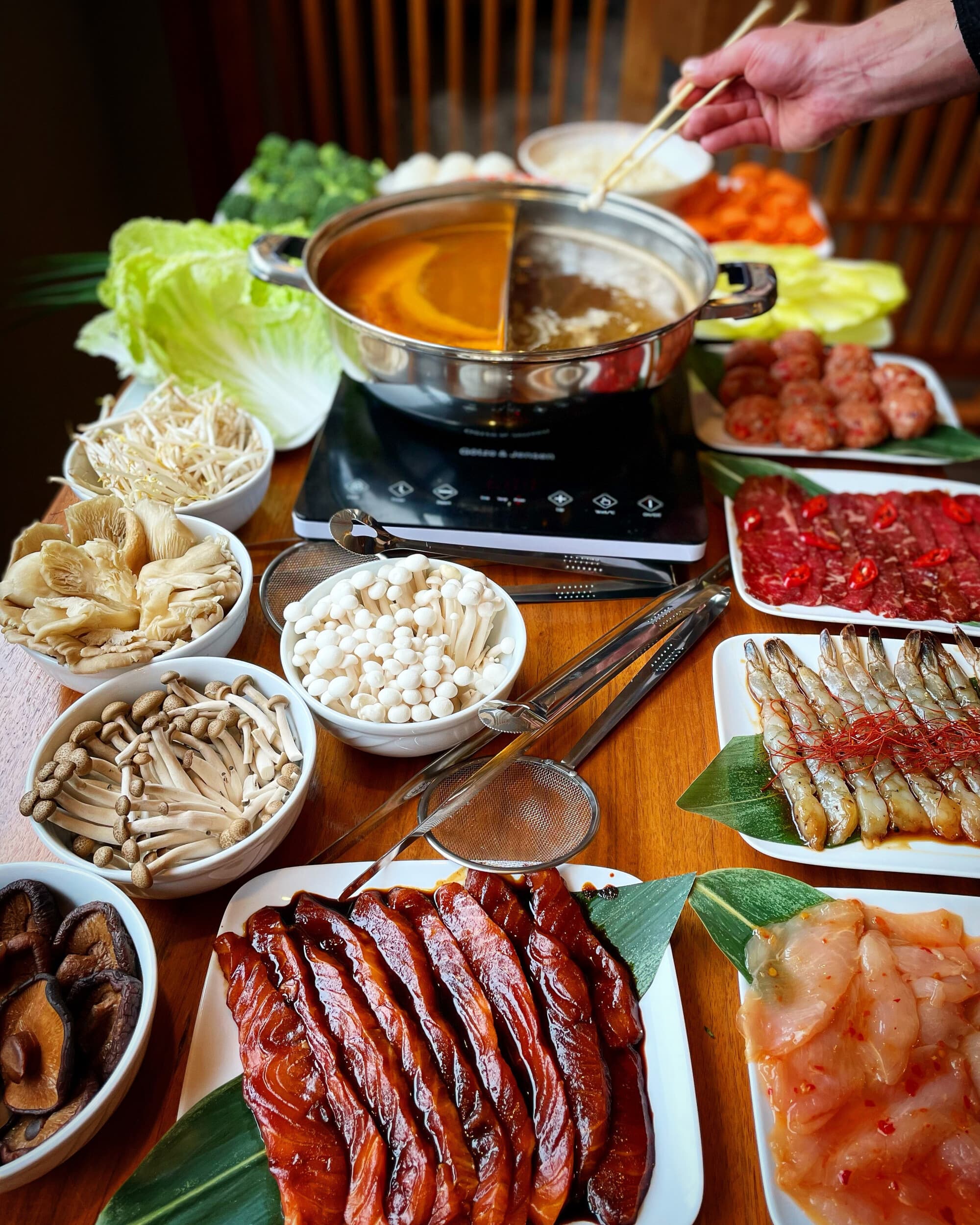 Kolacja Shabu-Shabu dla Dwojga | Tychy