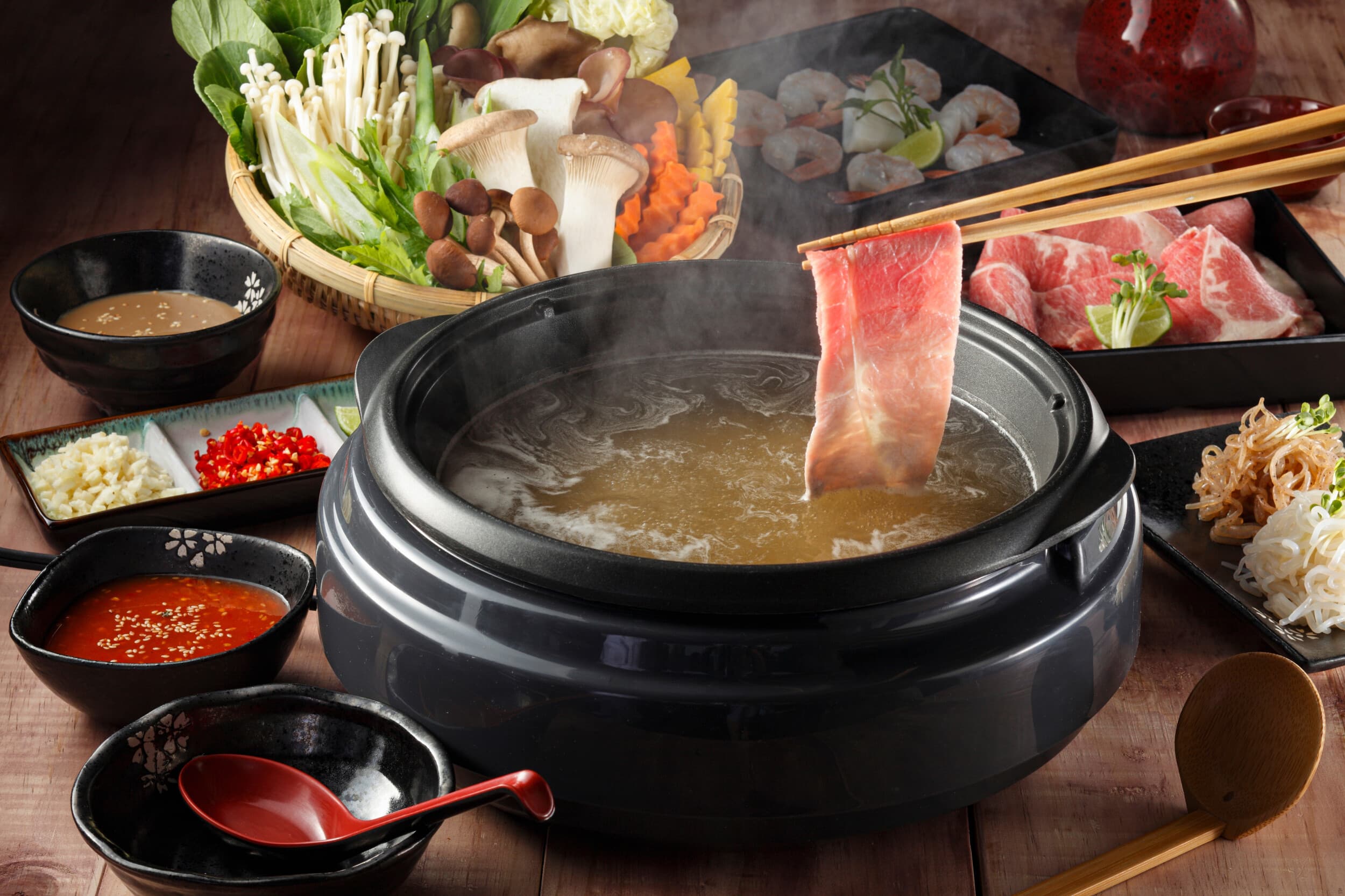Kolacja Shabu-Shabu dla Dwojga | Tychy