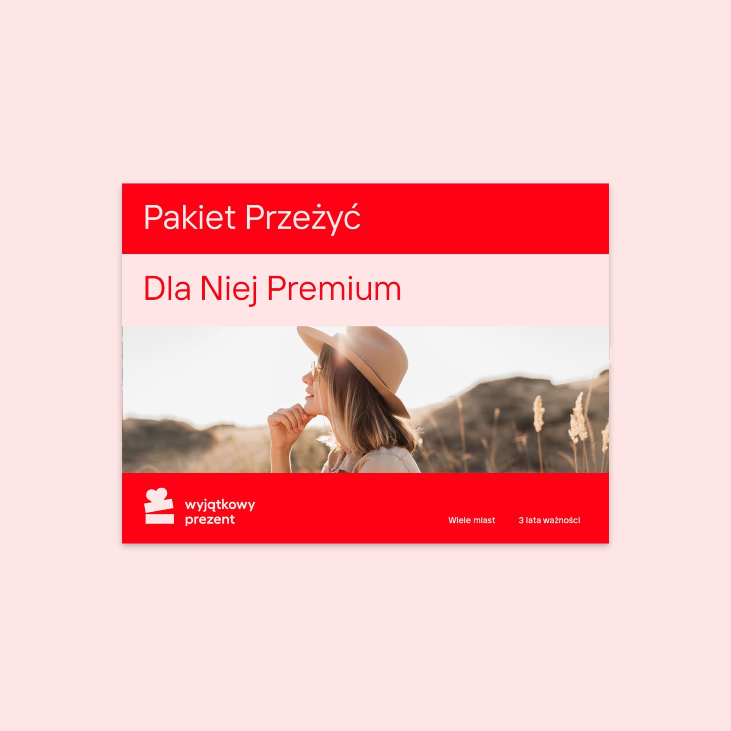 Pakiet Przeżyć "Dla Niej Premium" | Wyjątkowy Prezent