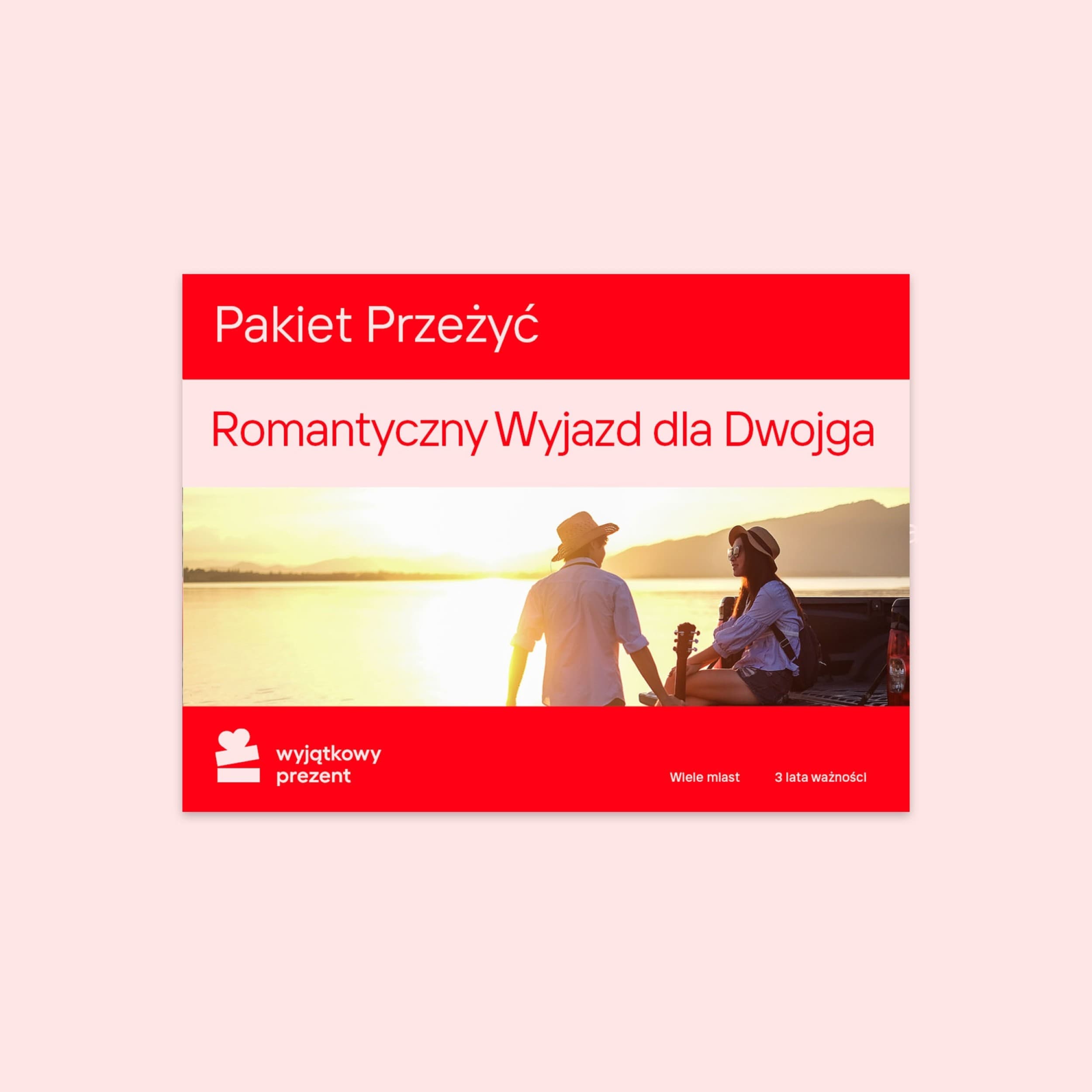 Pakiet Przeżyć "Romantyczny Wyjazd dla Dwojga" | Wyjątkowy Prezent
