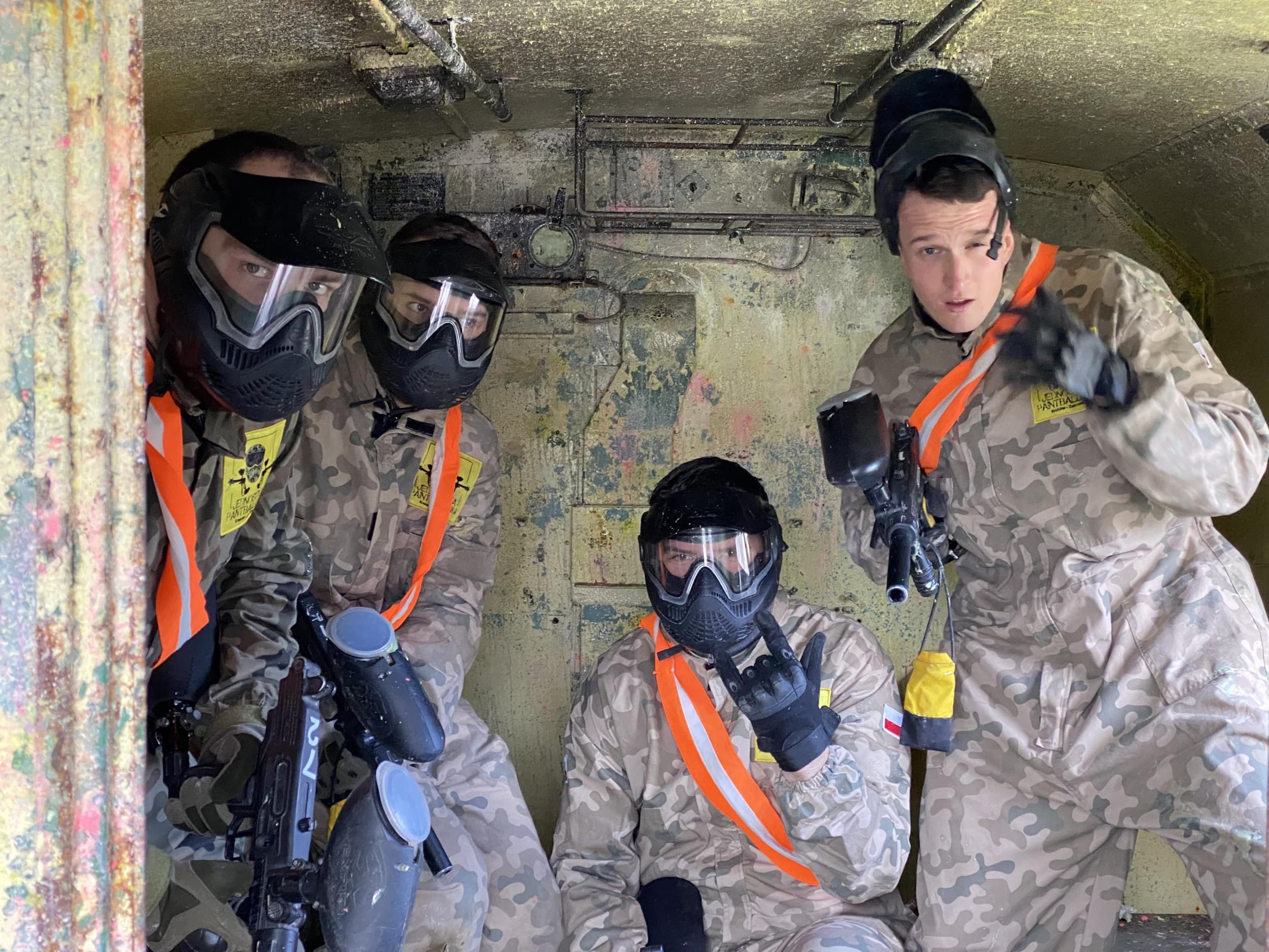 Wieczór Kawalerski z Paintballem (8 osób) | Kraków