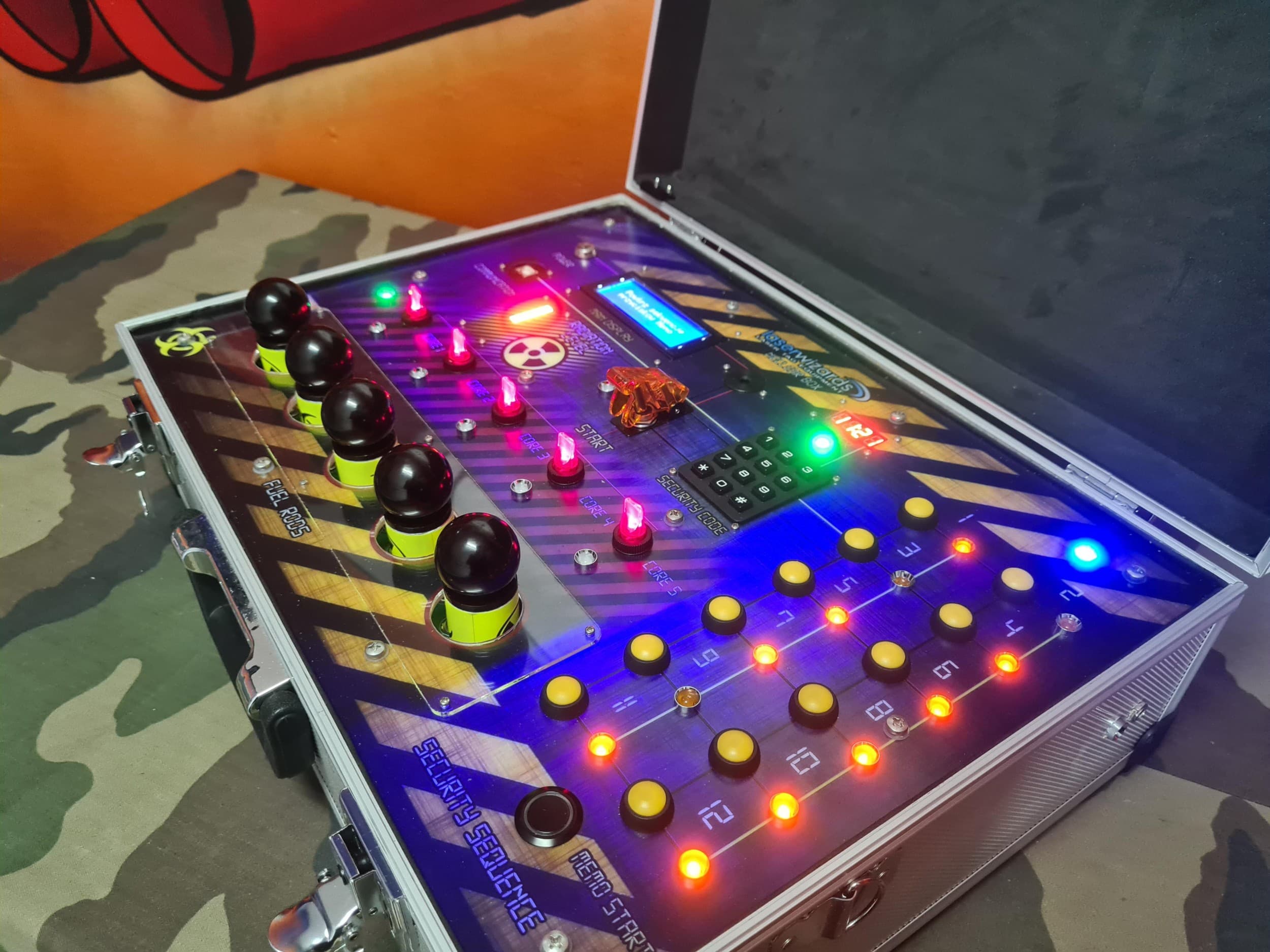 Paintball Laserowy "Nuclear Box – Magiczna Walizka" | Lublin | Wyjątkowy Prezent