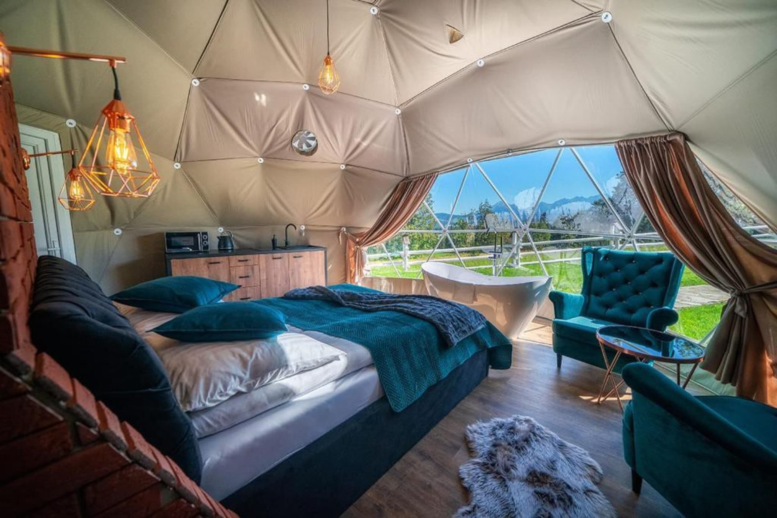 Odprężający Glamping (2 Noce, 2 Osoby) | Mountain Glamp | Poronin | Wyjątkowy Prezent