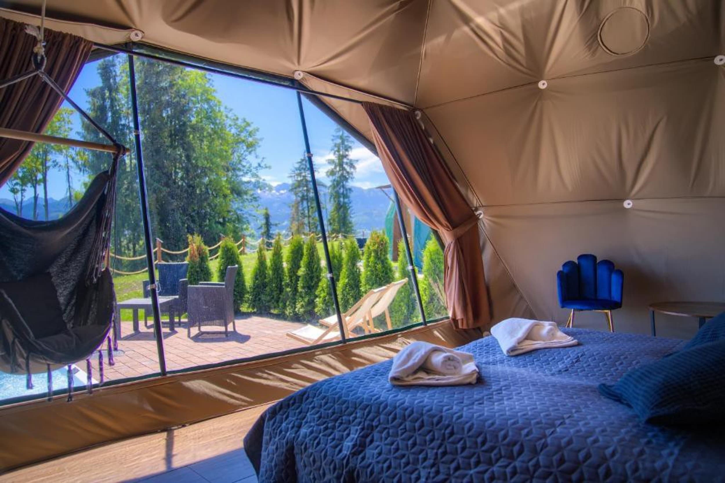 Relaksujący Glamping (1 Noc, 2 Osoby) | Peak Glamp | Poronin
