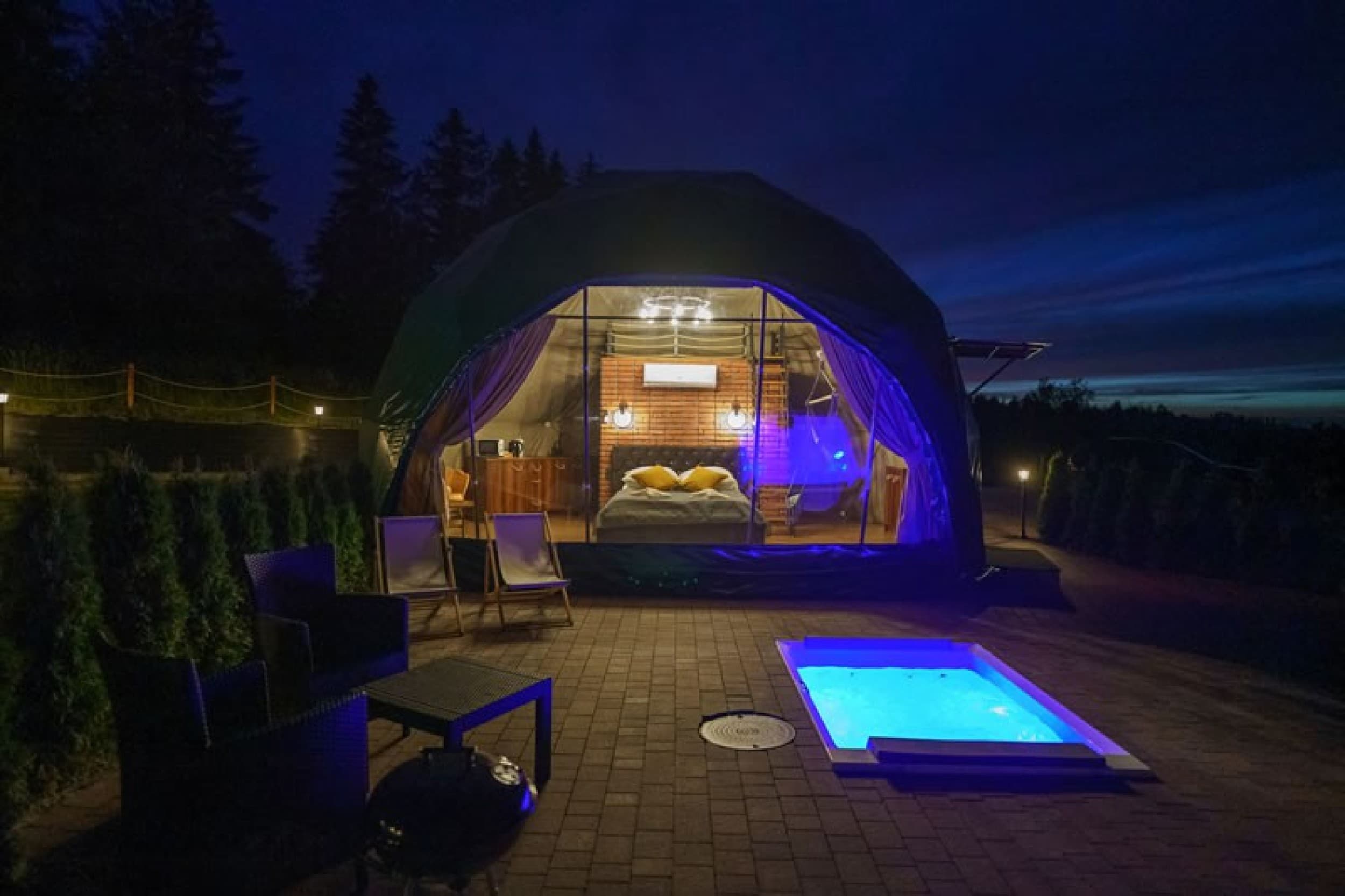 Relaksujący Glamping (2 Noce, 2 Osoby) | Peak Glamp | Poronin | Wyjątkowy Prezent