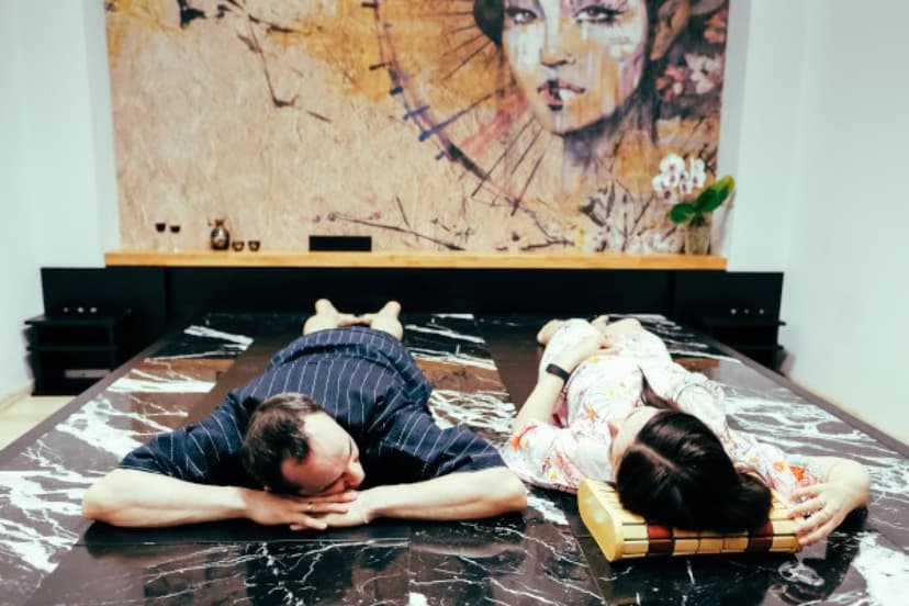 Relaksująca Sesja w Saunie Ganbanyoku dla Dwojga | Białystok