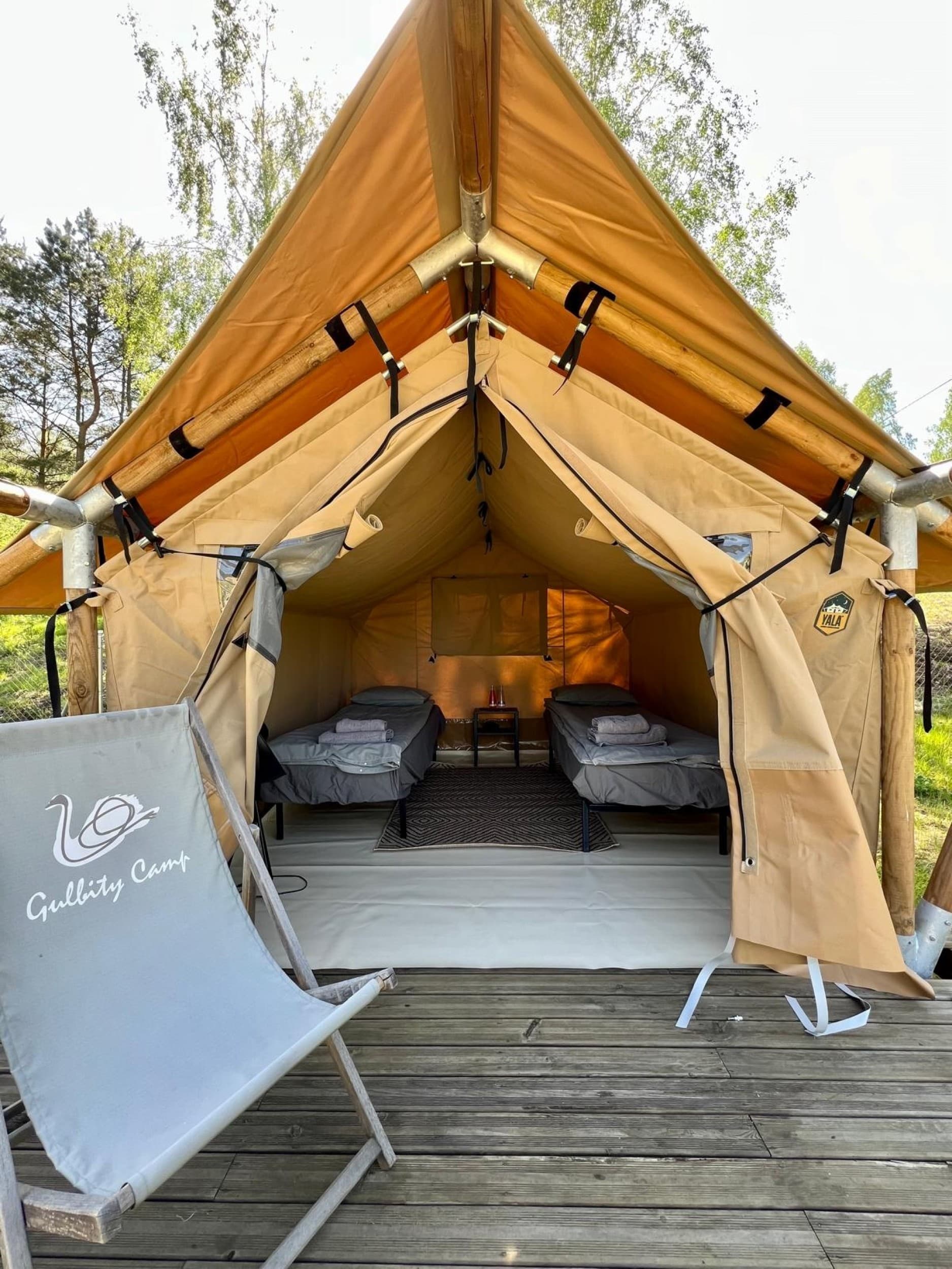Odprężający Pobyt w Namiocie (2 Noce, 2 Osoby) | Gulbity Camp | Gulbity | Wyjątkowy Prezent