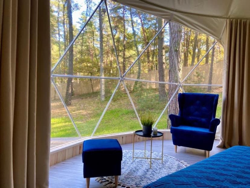 Odprężający Glamping (1 Noc, 1-4 Osoby) | Planeta Glamping | Zalesie Górne