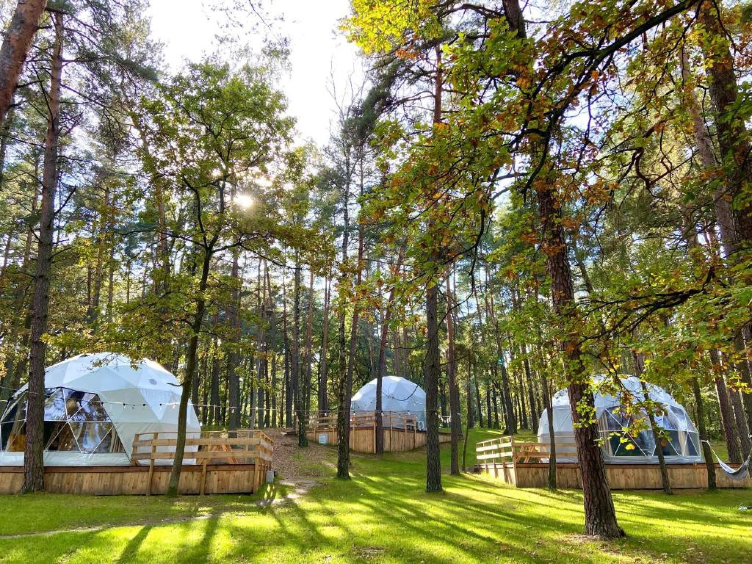 Odprężający Glamping (1 Noc, 1-4 Osoby) | Planeta Glamping | Zalesie Górne | Wyjątkowy Prezent