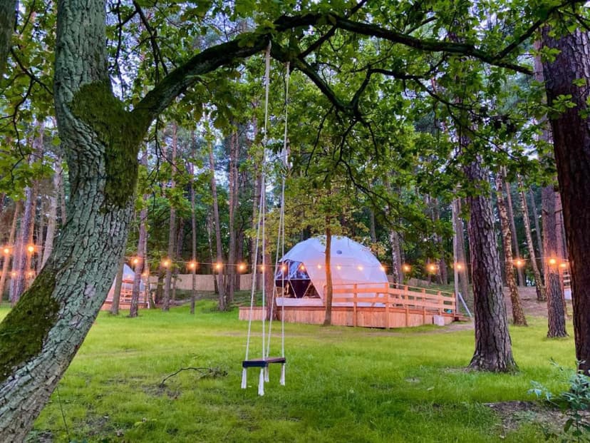 Rekreacyjny Glamping (2 Noce, 1-6 Osób) | Planeta Glamping | Zalesie Górne