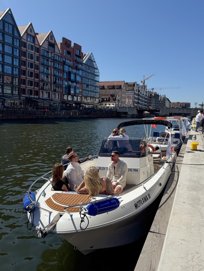 Rejs Motorówką do Gdańska dla Dwojga | Sopot