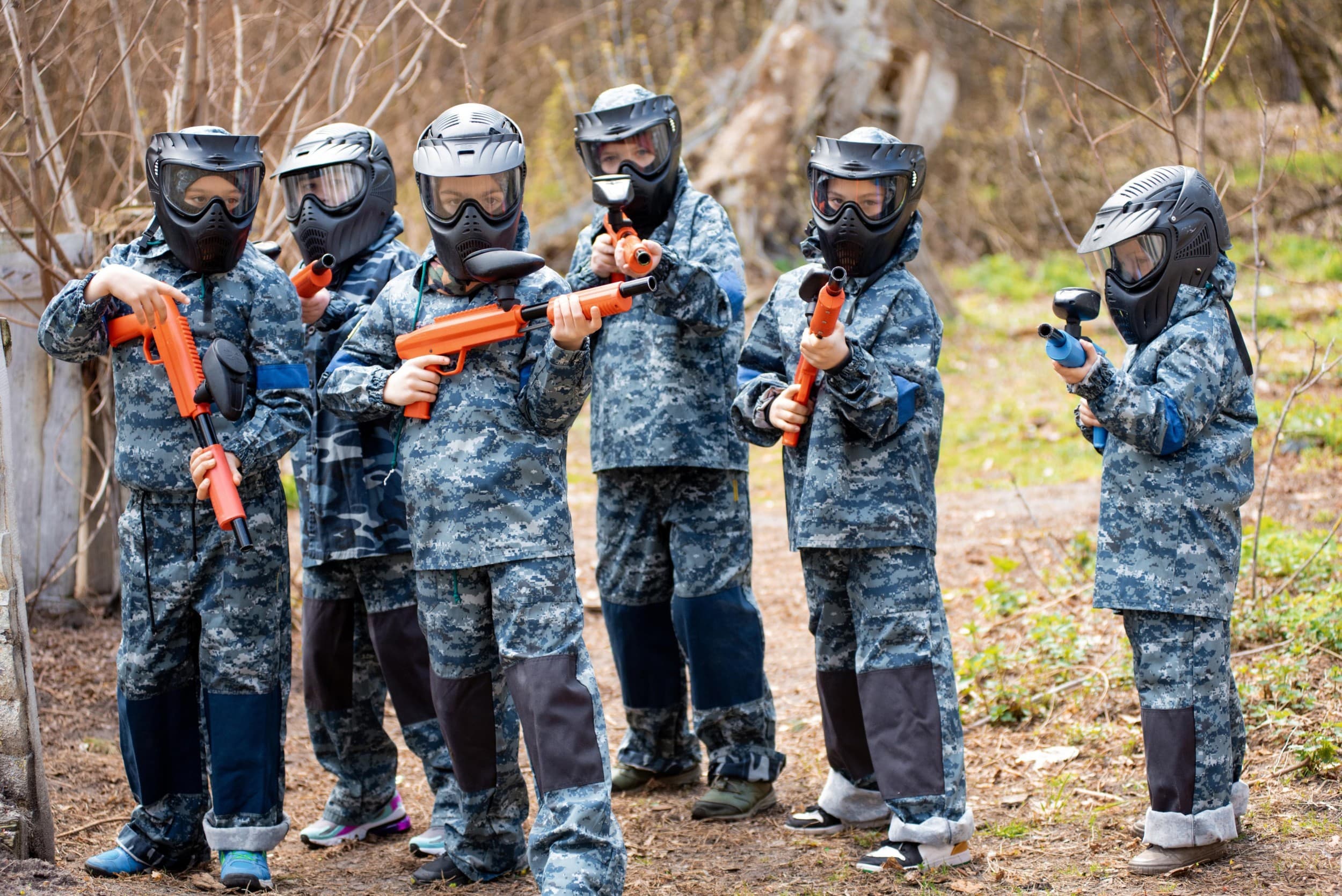 Poznaj Paintball dla Dzieci (4 osoby) | Podstoła | Wyjątkowy Prezent