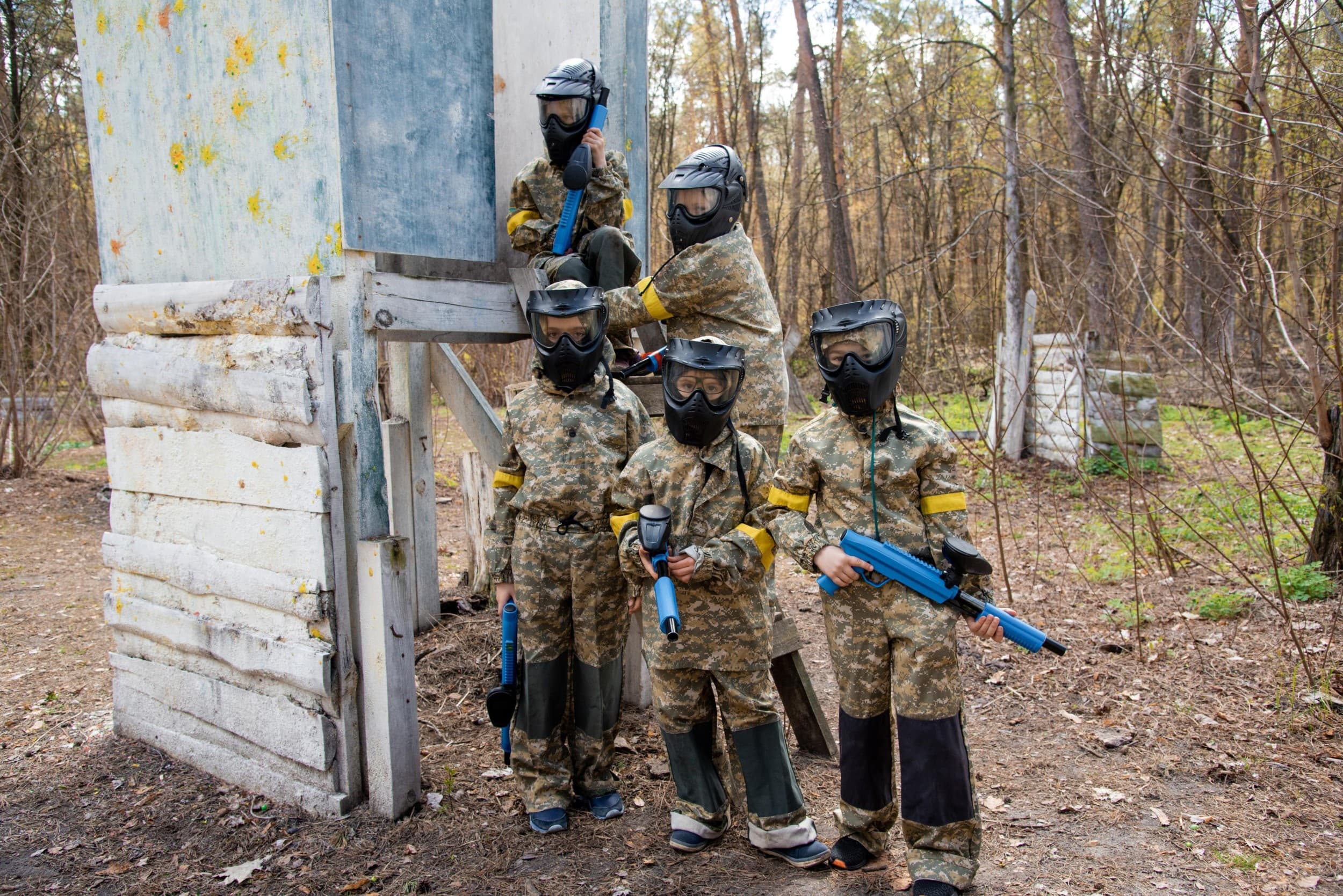 Poznaj Paintball dla Dzieci (4 osoby) | Podstoła | Wyjątkowy Prezent