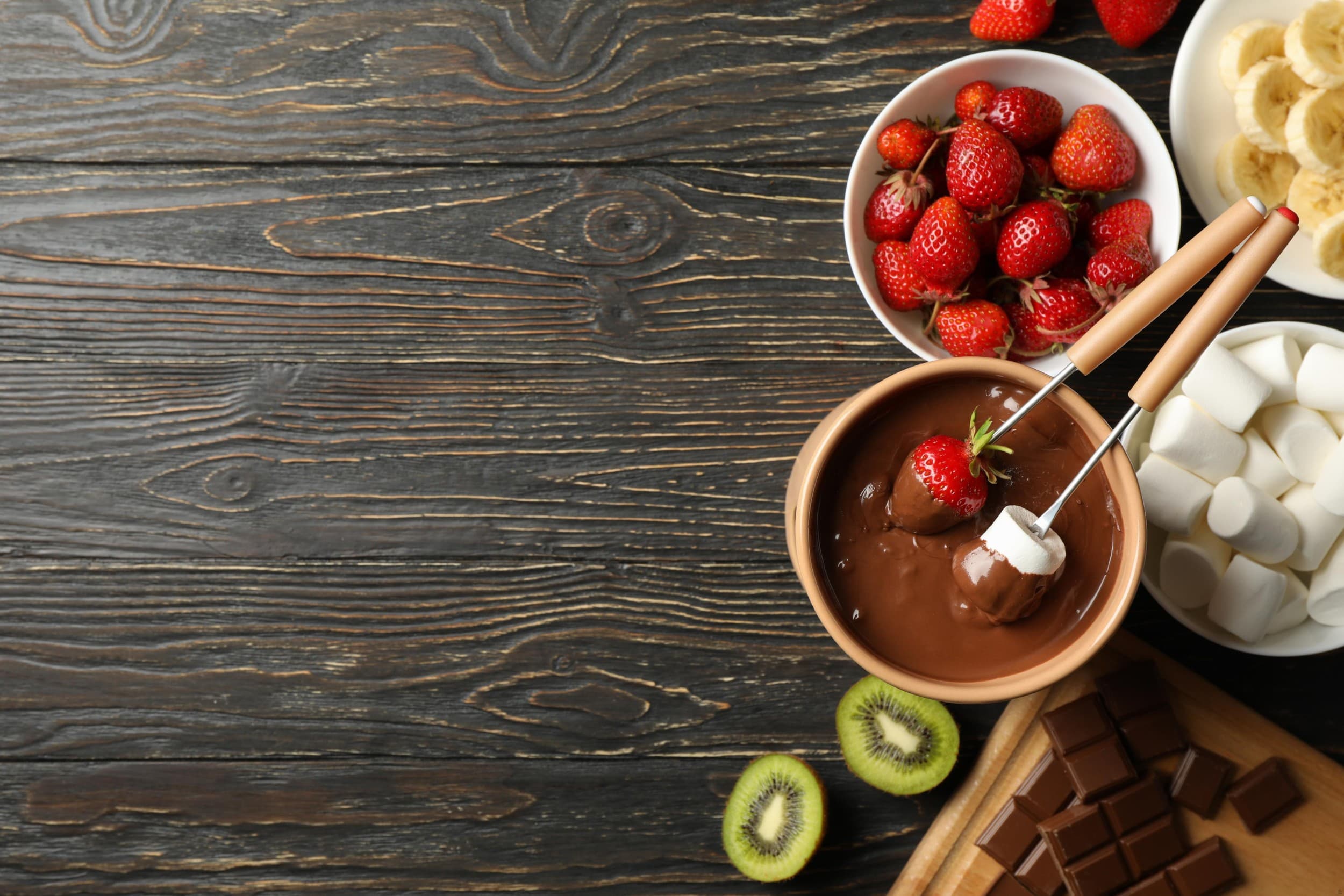Czekoladowa Uczta Fondue dla Dwojga | Kraków | Wyjątkowy Prezent
