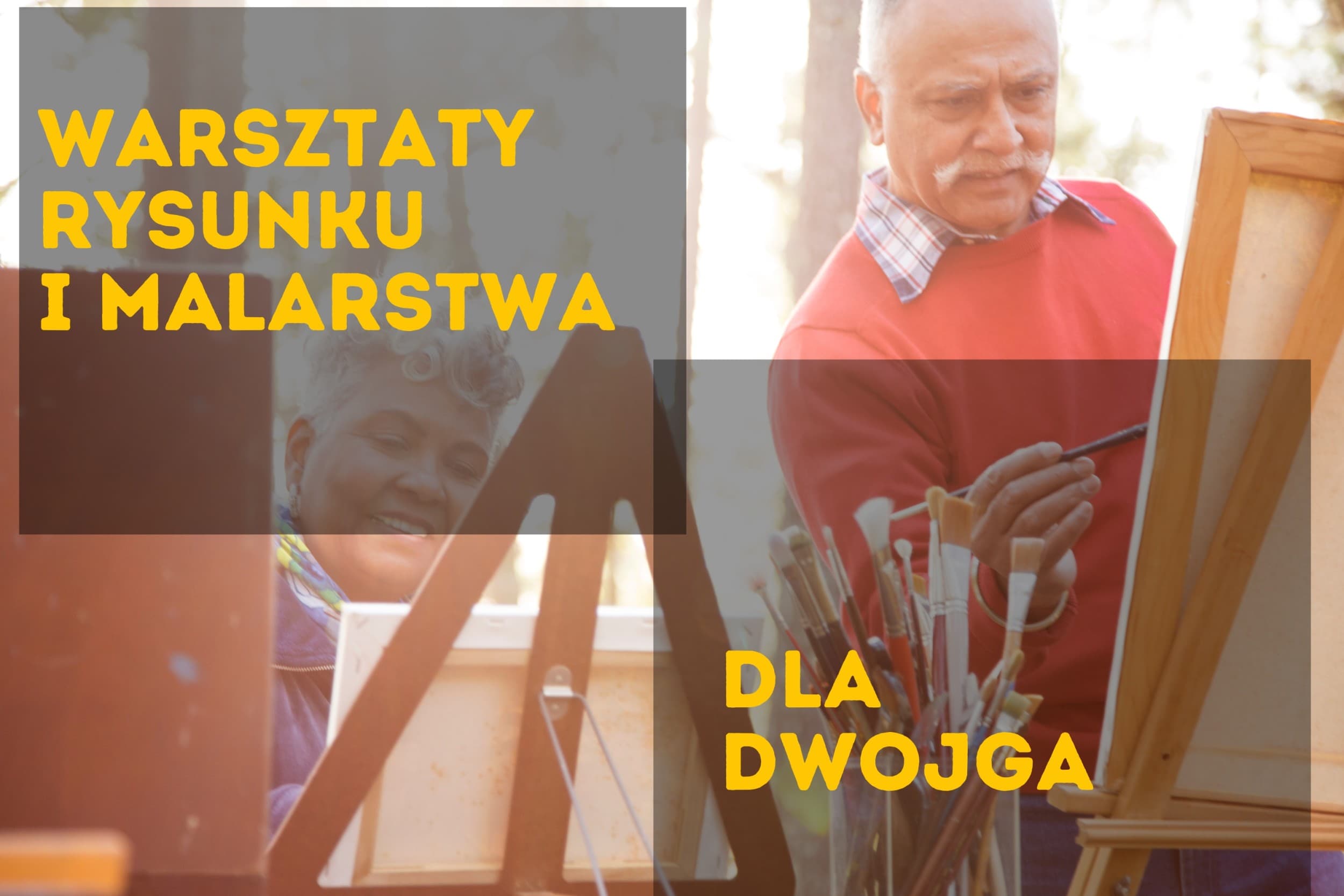 Warsztaty Rysunku lub Malarstwa dla Dwojga | Gdańsk | Wyjątkowy Prezent