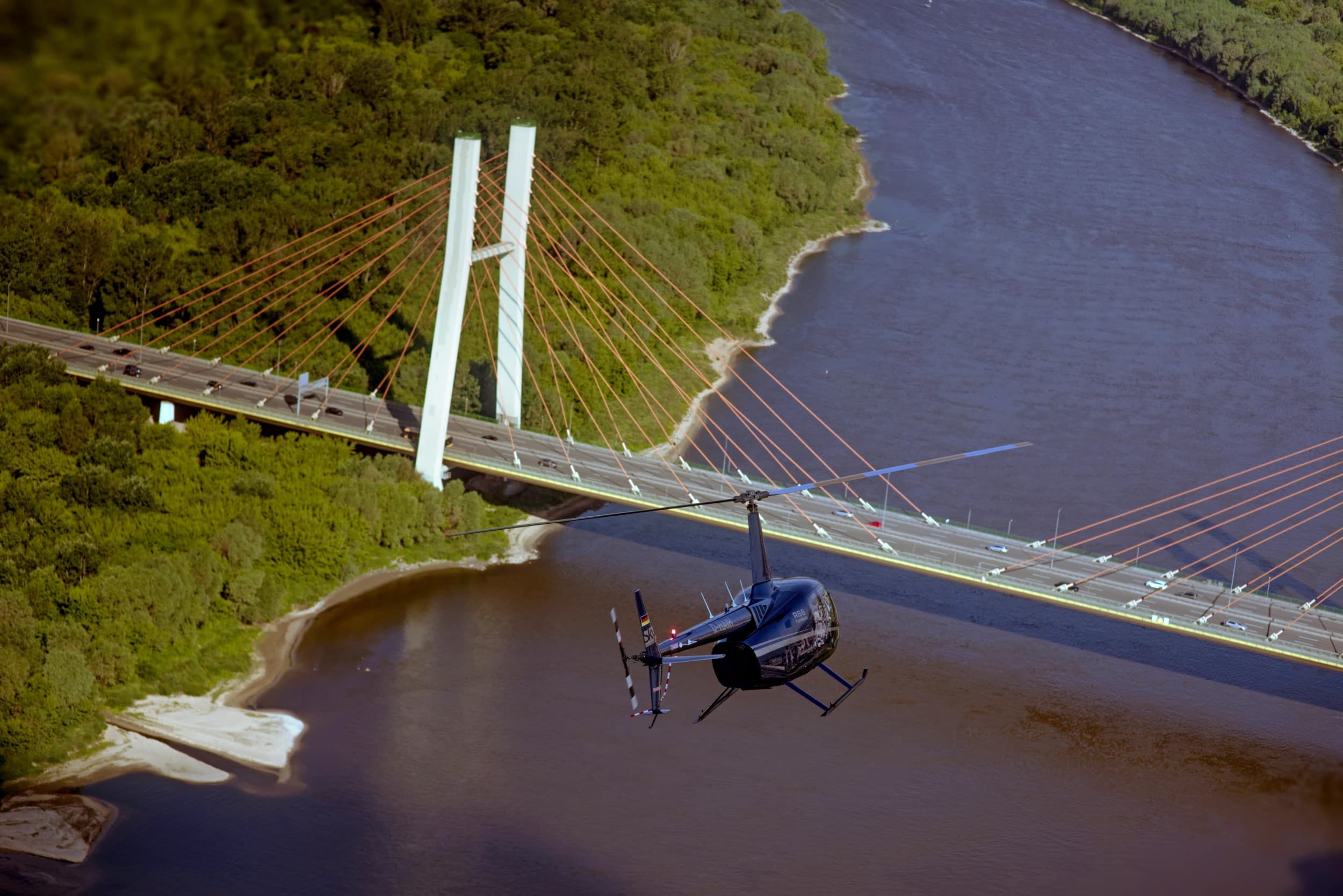 Lot Widokowy Helikopterem (20 minut) | Warszawa | Wyjątkowy Prezent