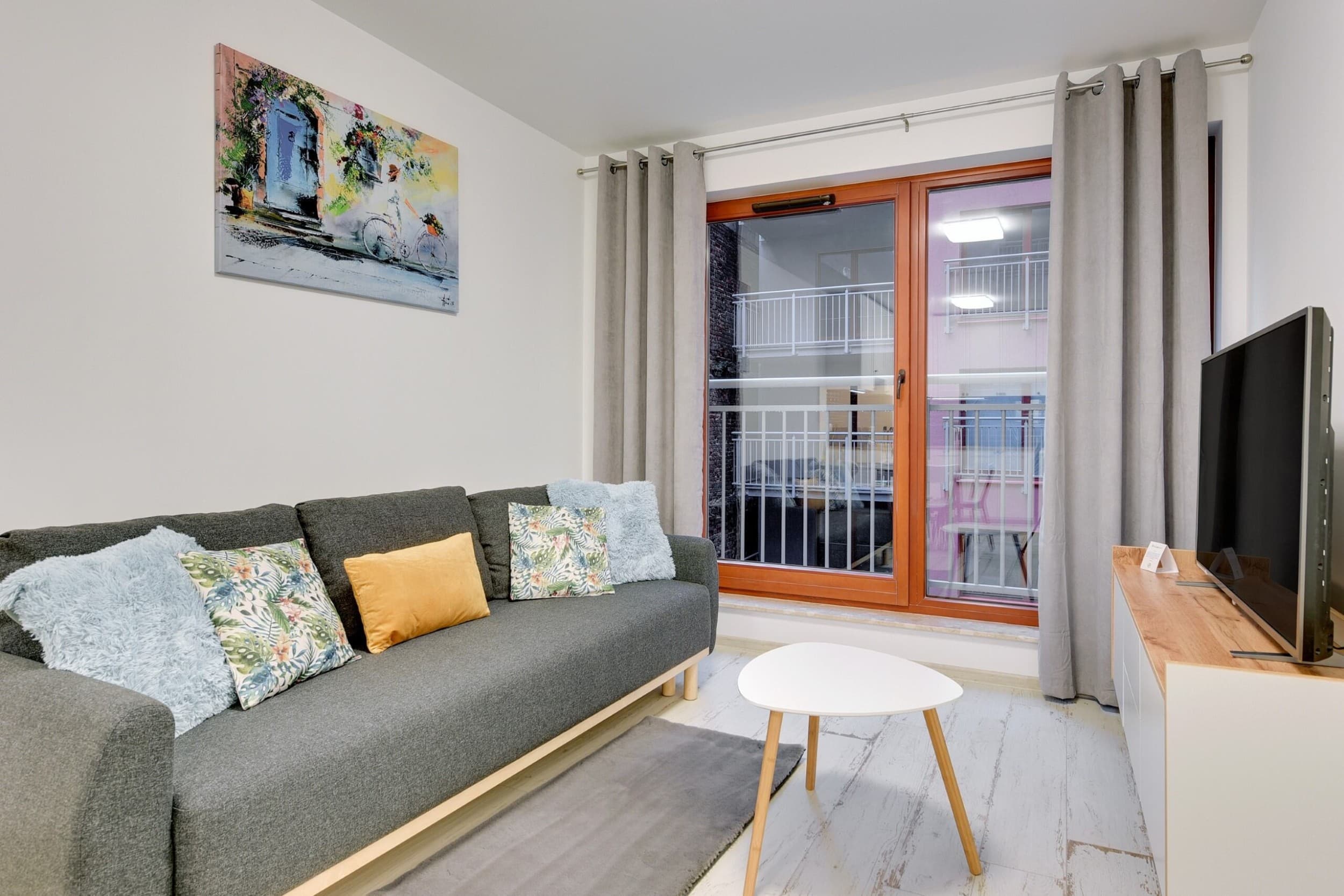 Odprężający Pobyt w Apartamencie na Wyspie Spichrzów (2 Noce, 1-4 Osoby) | Flatbook Apartments | Gdańsk | Wyjątkowy Prezent