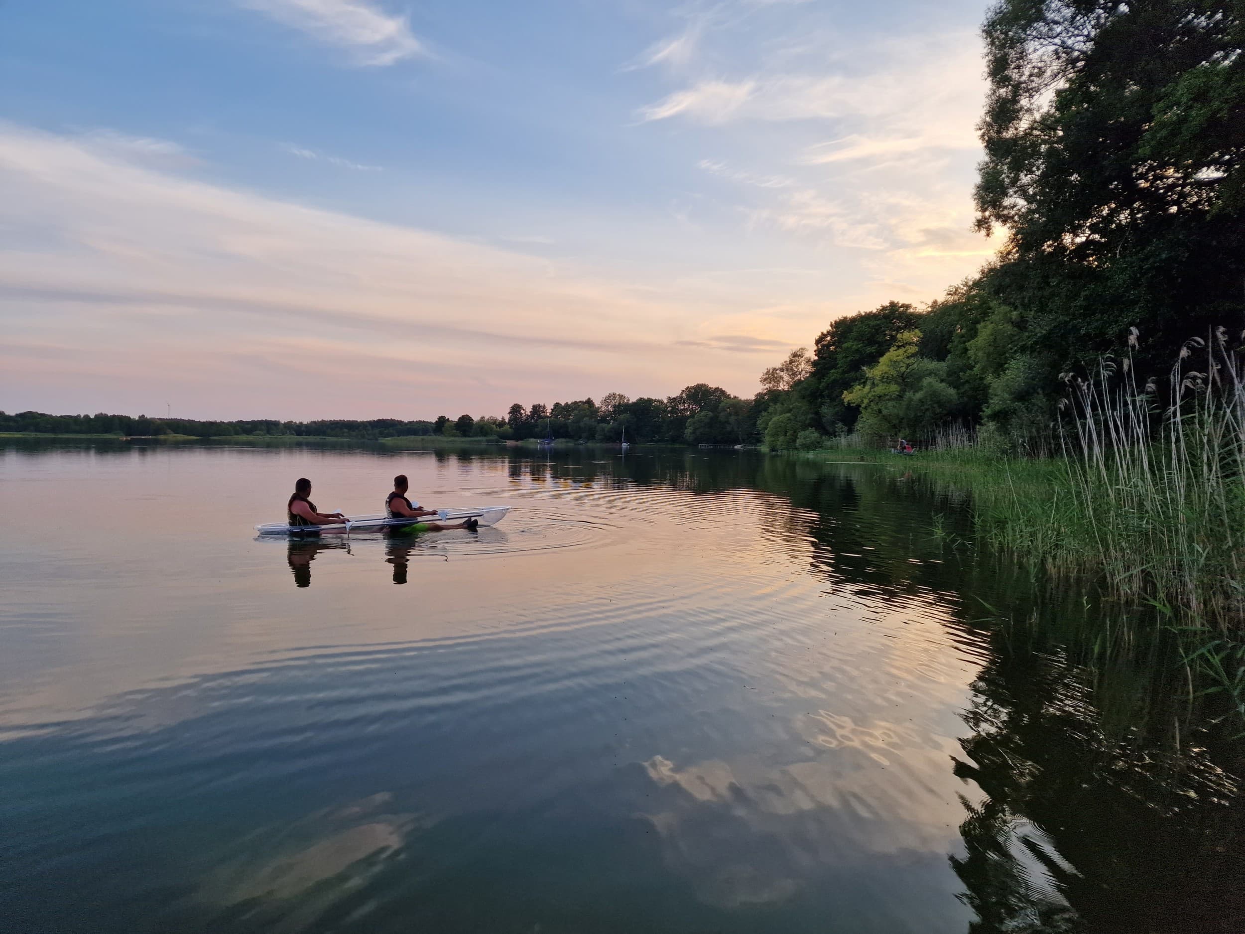 Pływanie Niewidzialnym Kajakiem dla Dwojga (8 godziny) | Potołówek | Wyjątkowy Prezent