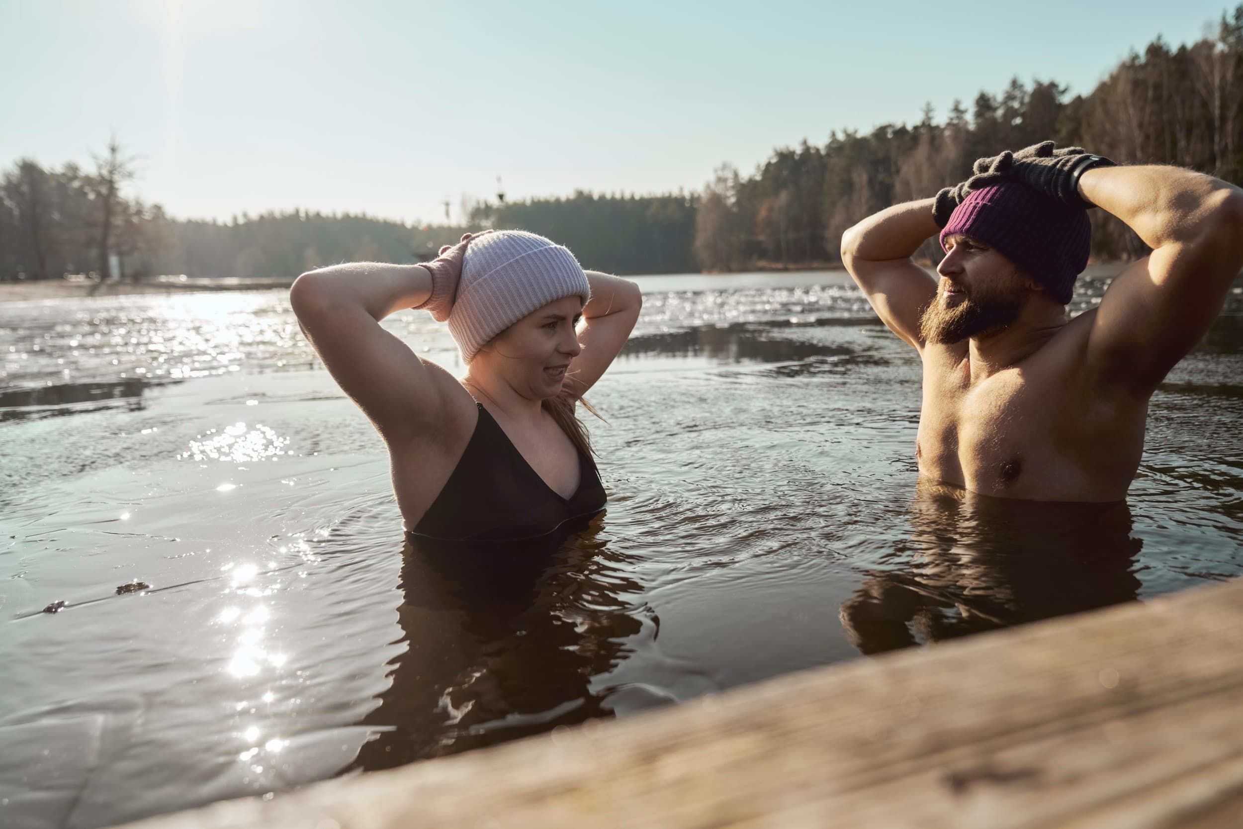 Saunowanie z Morsowaniem w Leśnym SPA nad Jeziorem na Wyłączność | Potołówek | Wyjątkowy Prezent