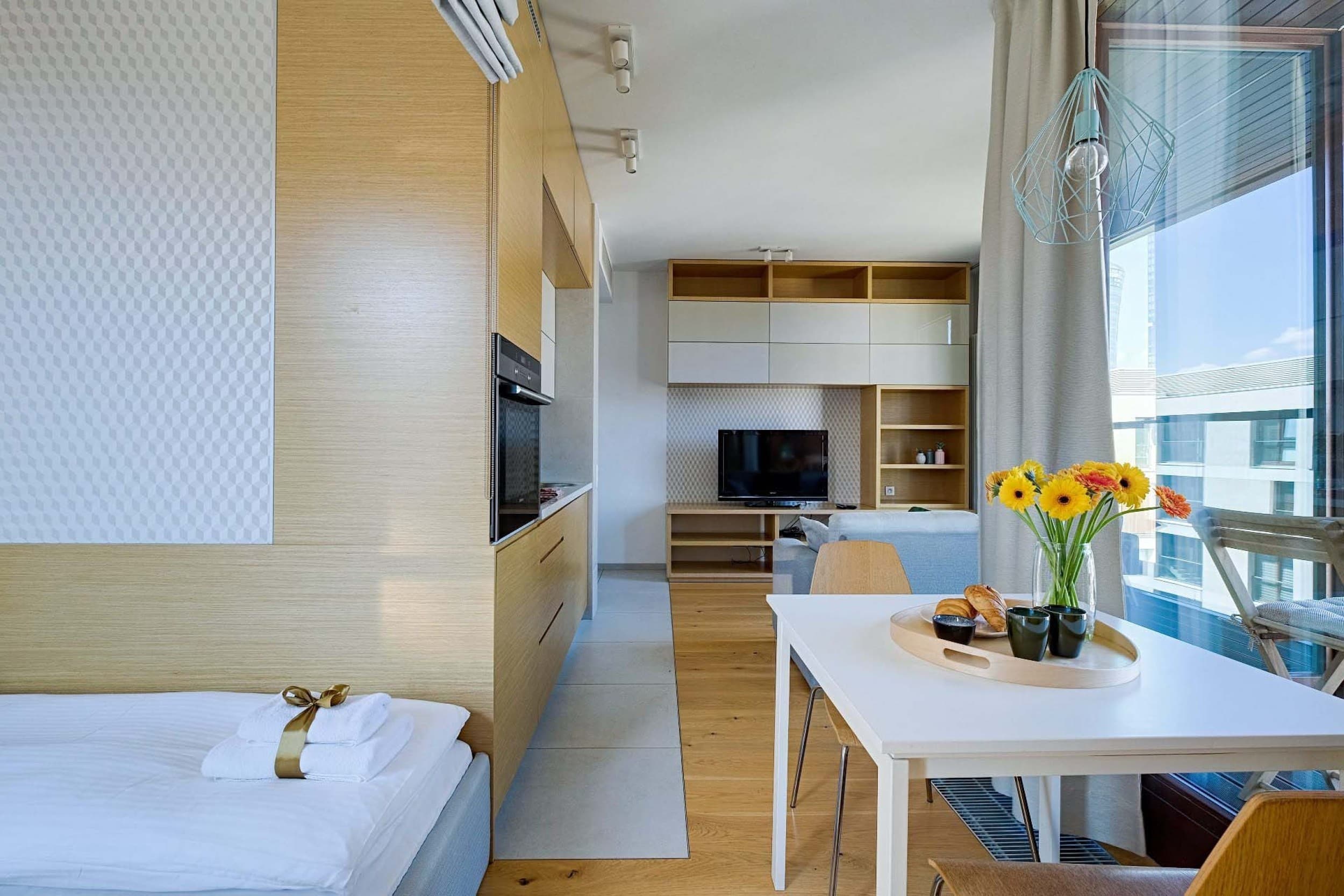 Pobyt w Apartamencie (2 Noce, 2 Osoby)  | Go Apartments | Warszawa | Wyjątkowy Prezent