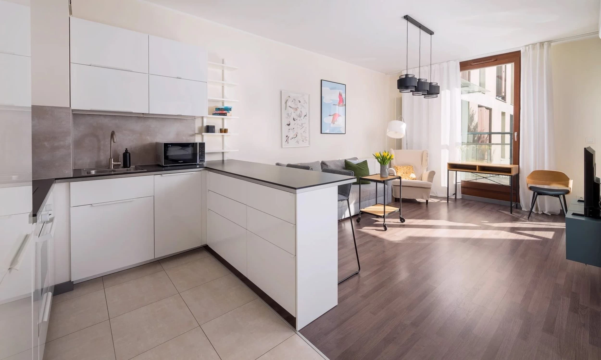 Pobyt w Apartamencie (3 Noce, 1-4 Osoby) | Go Apartments | Warszawa | Wyjątkowy Prezent