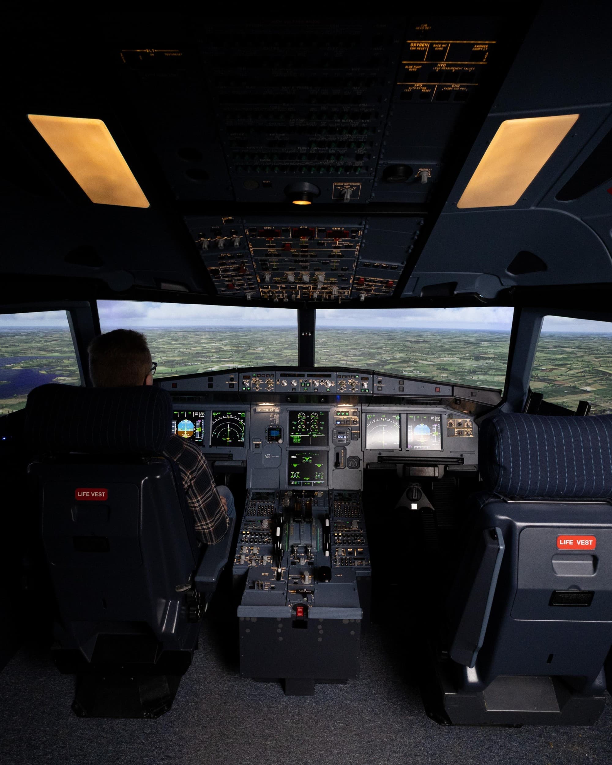 Lot w Symulatorze Airbus A320 NEO (30 minut) | Katowice | Wyjątkowy Prezent